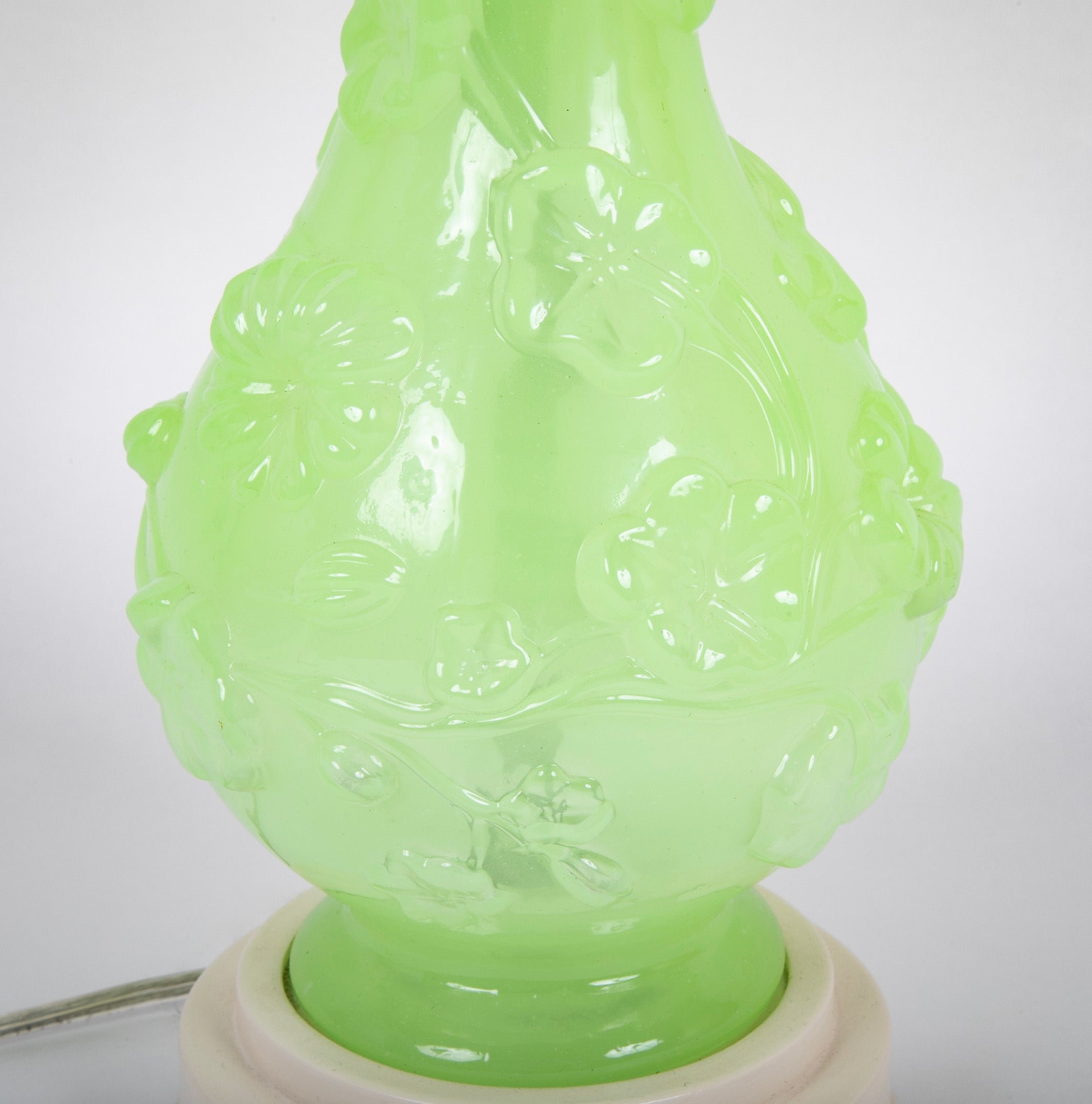 American Pressed Glass Vases now Table Lamps