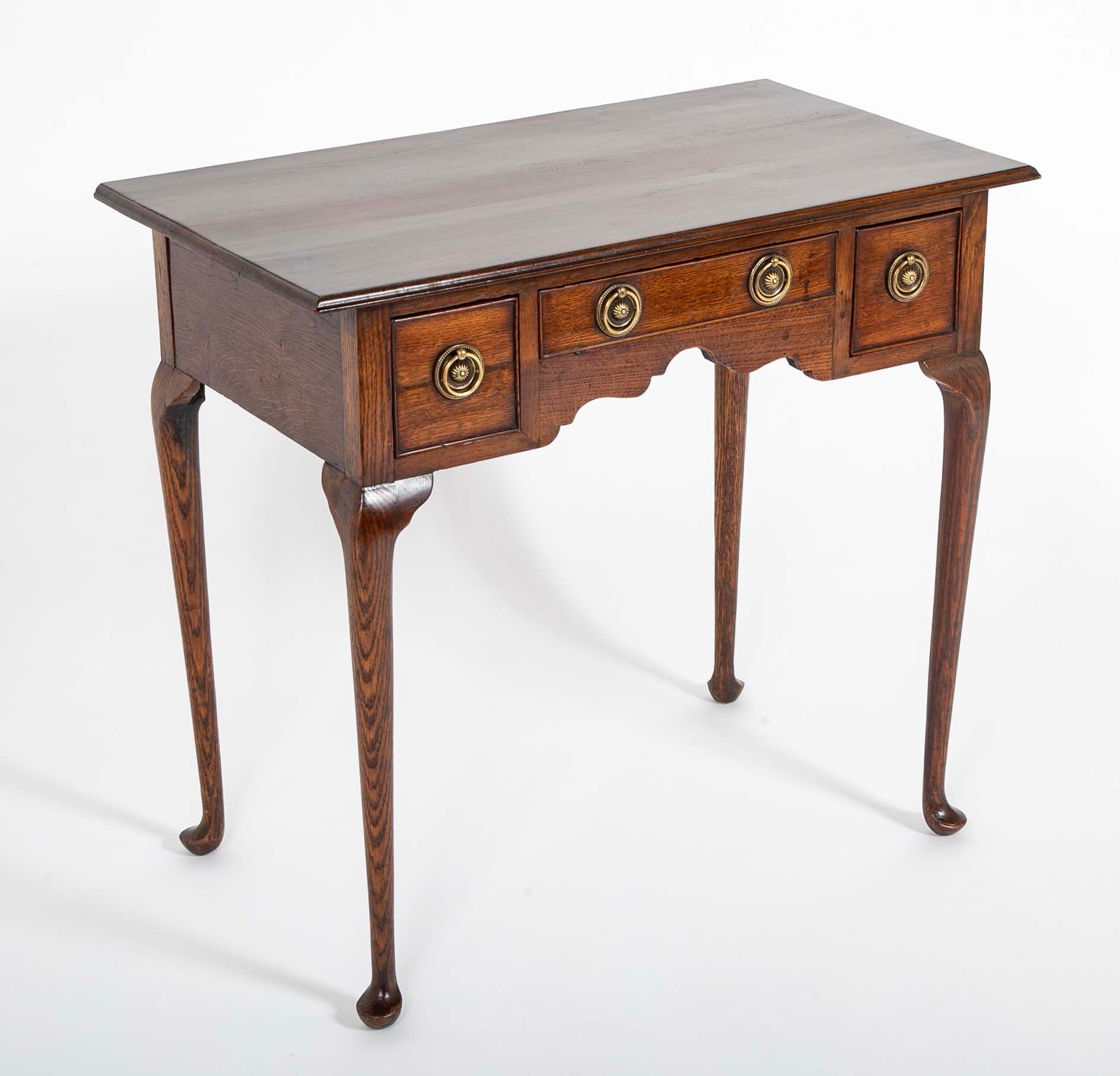 Queen Anne Oak Lowboy