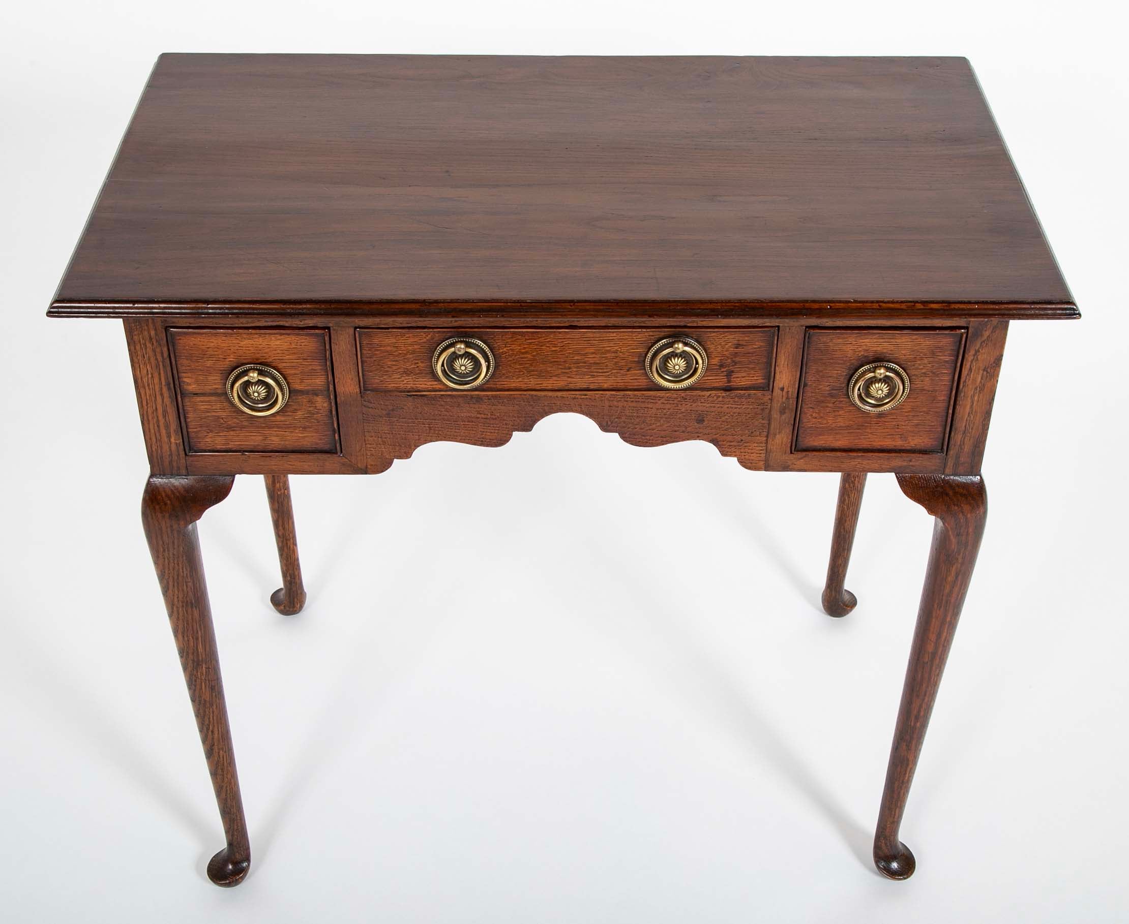 Queen Anne Oak Lowboy