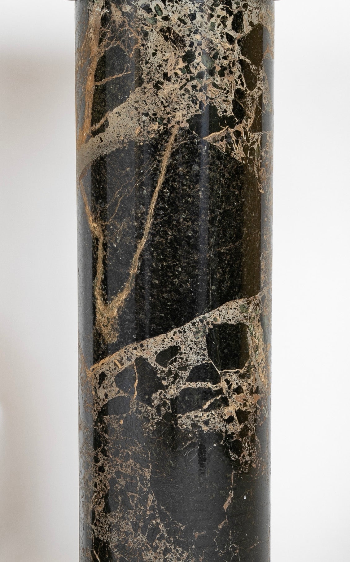A Pair of Breccia Marble Italian Columns
