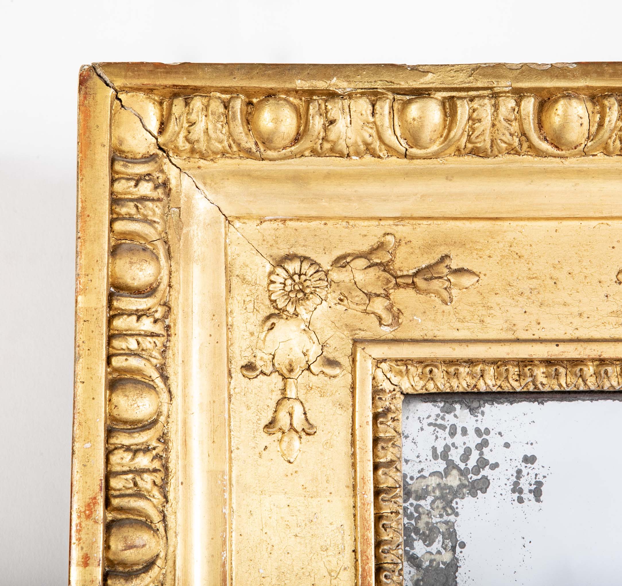 Gilt Framed French Mirror