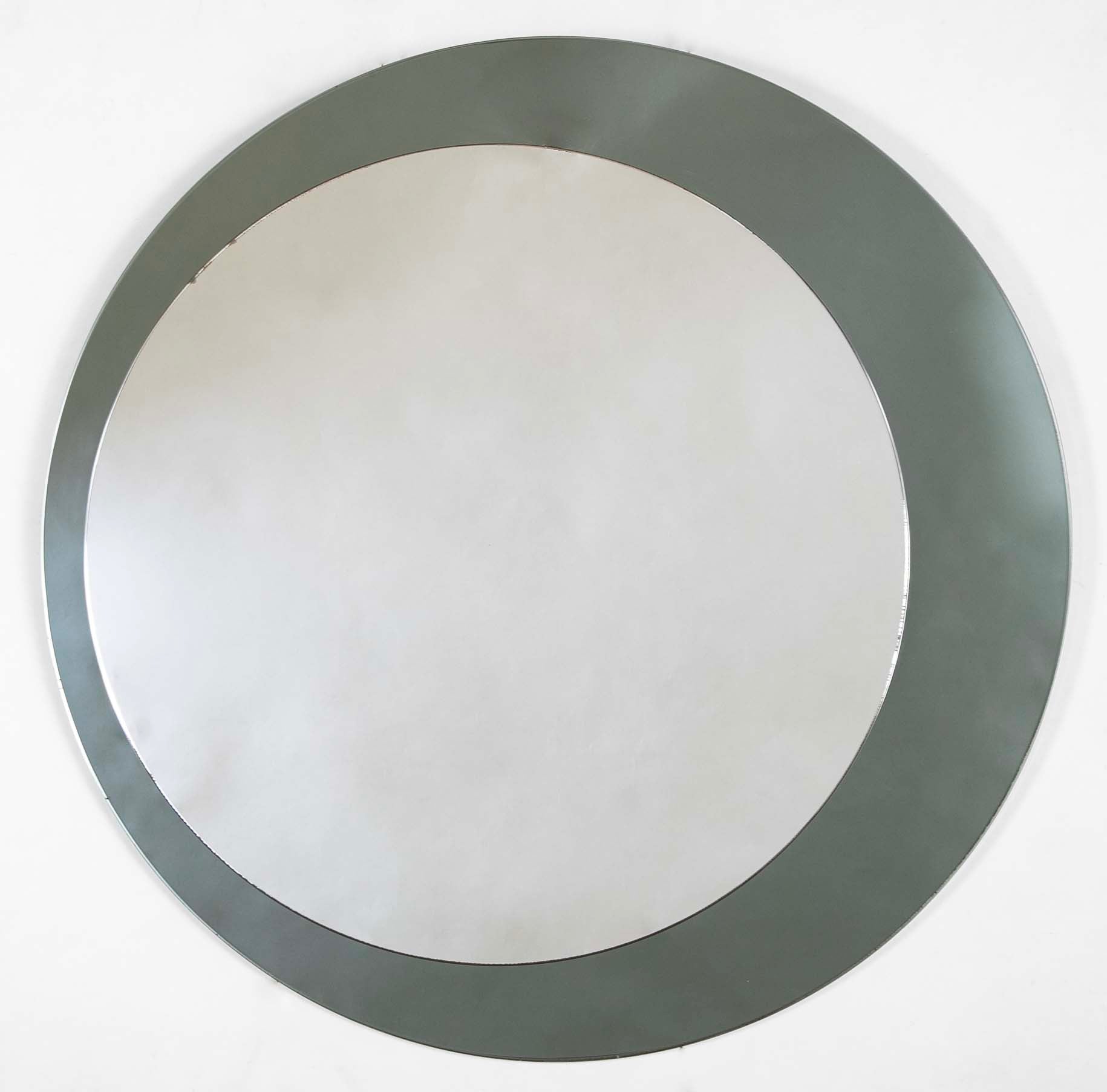 Pair of Mid-Century Franz Sartori for Cristal Art Mirrors
