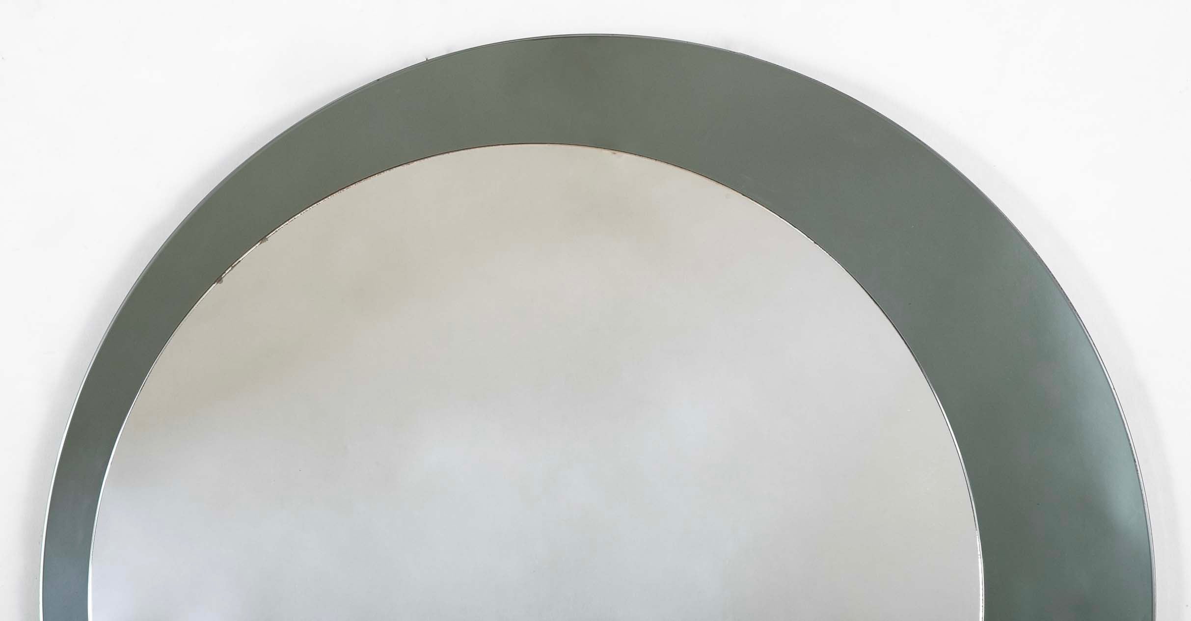 Pair of Mid-Century Franz Sartori for Cristal Art Mirrors