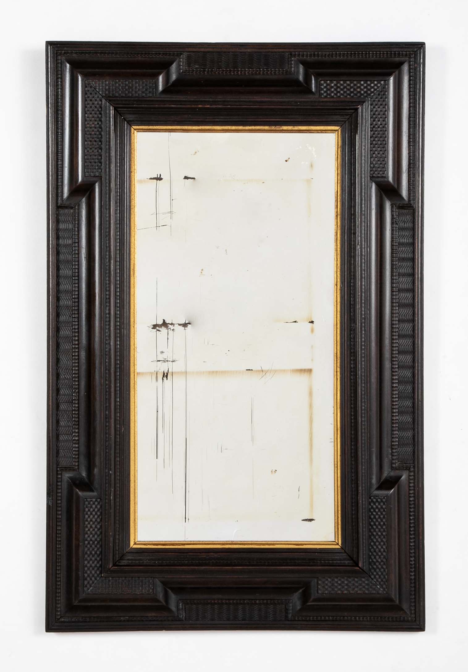 Early 20th Century Dutch Baroque Style Mirror Made in Italy