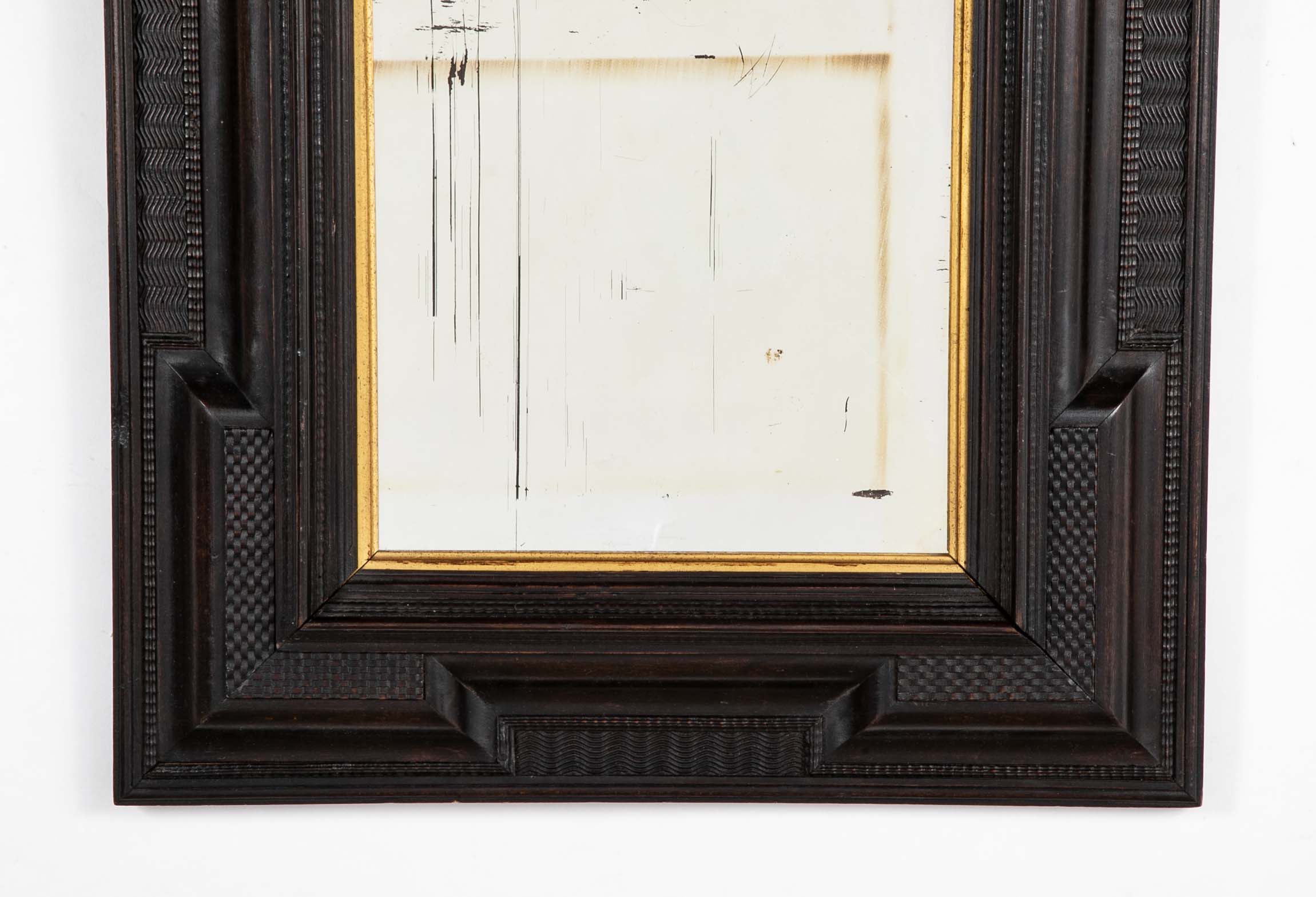 Early 20th Century Dutch Baroque Style Mirror Made in Italy
