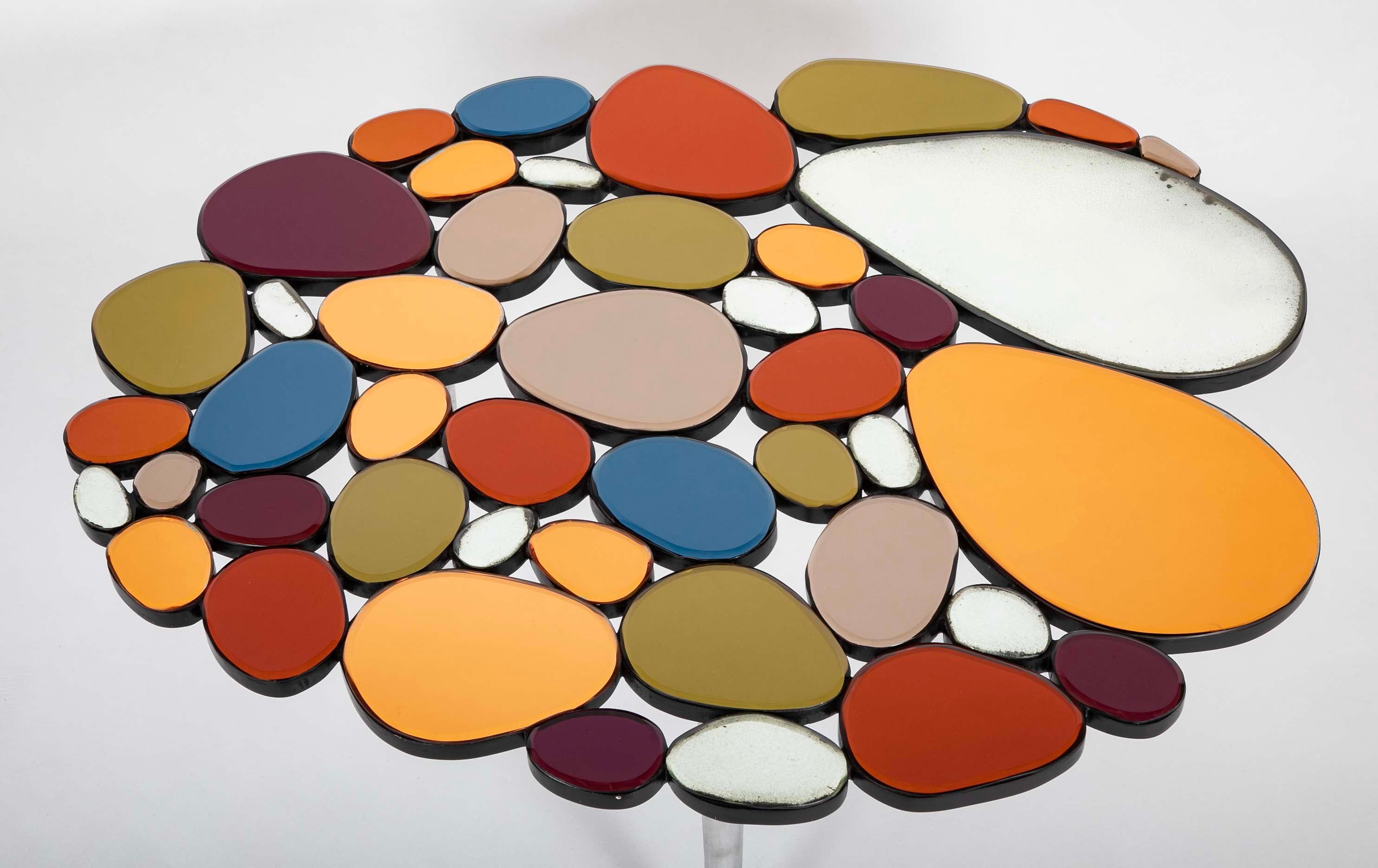 Belgian School "Ode's Design Moon" Table by Olivier De Schrijver