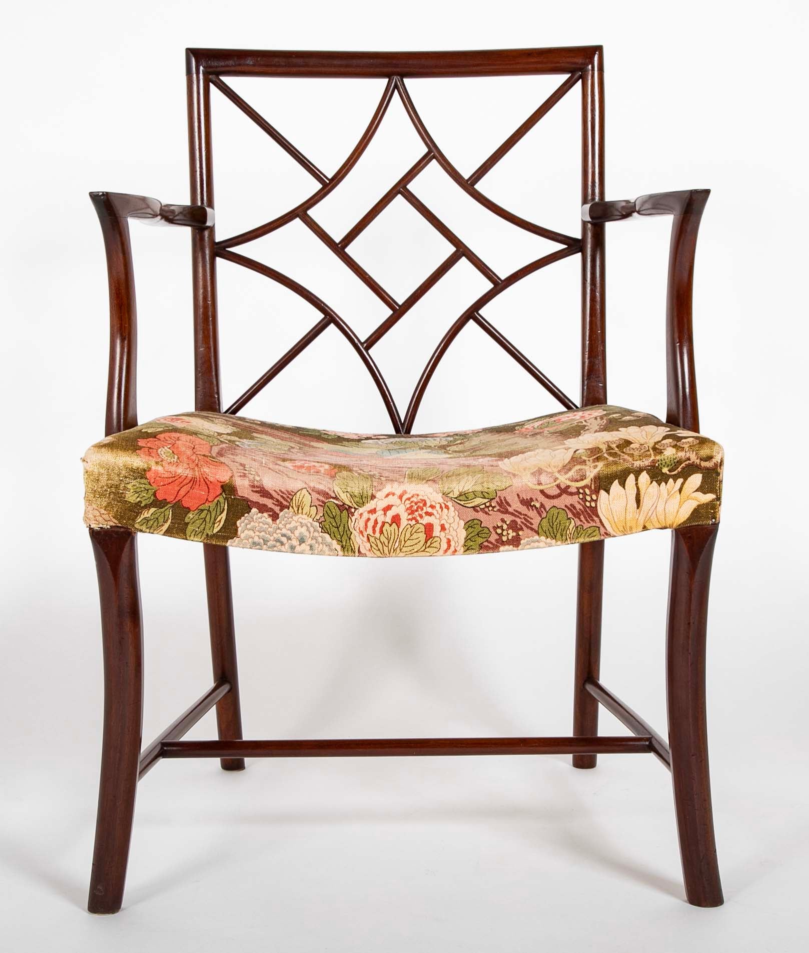 Two "Cockpen" Chairs in Georgian Style