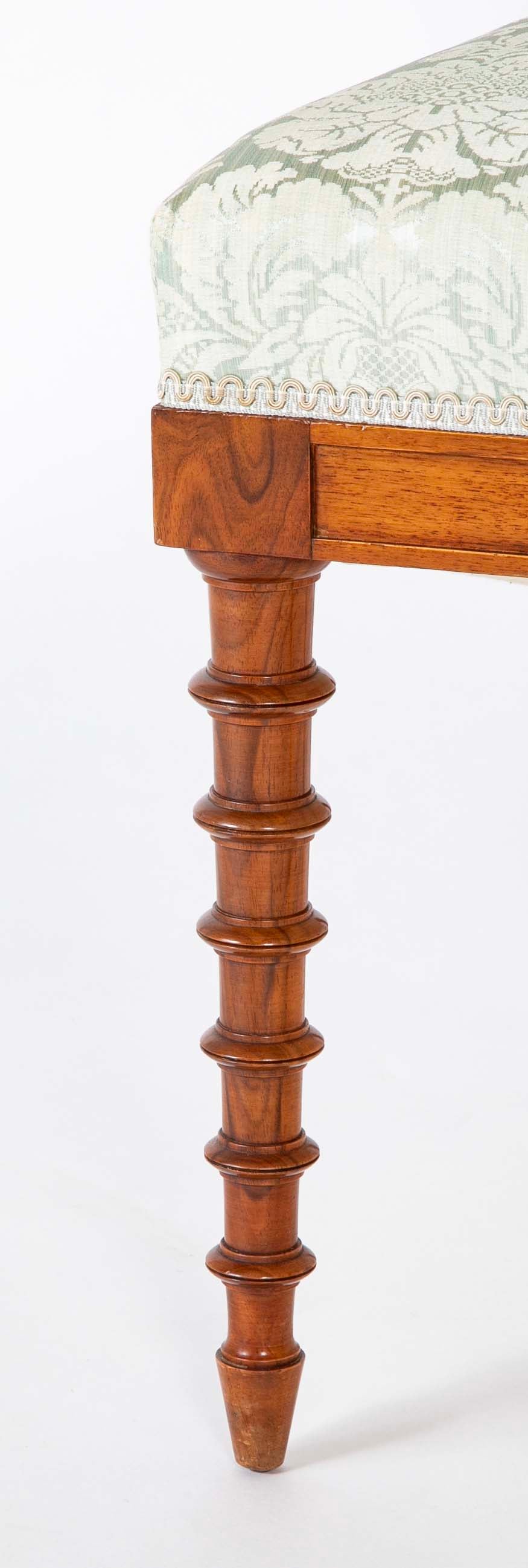 Pair of French Louis Philippe Mahogany Side Chairs