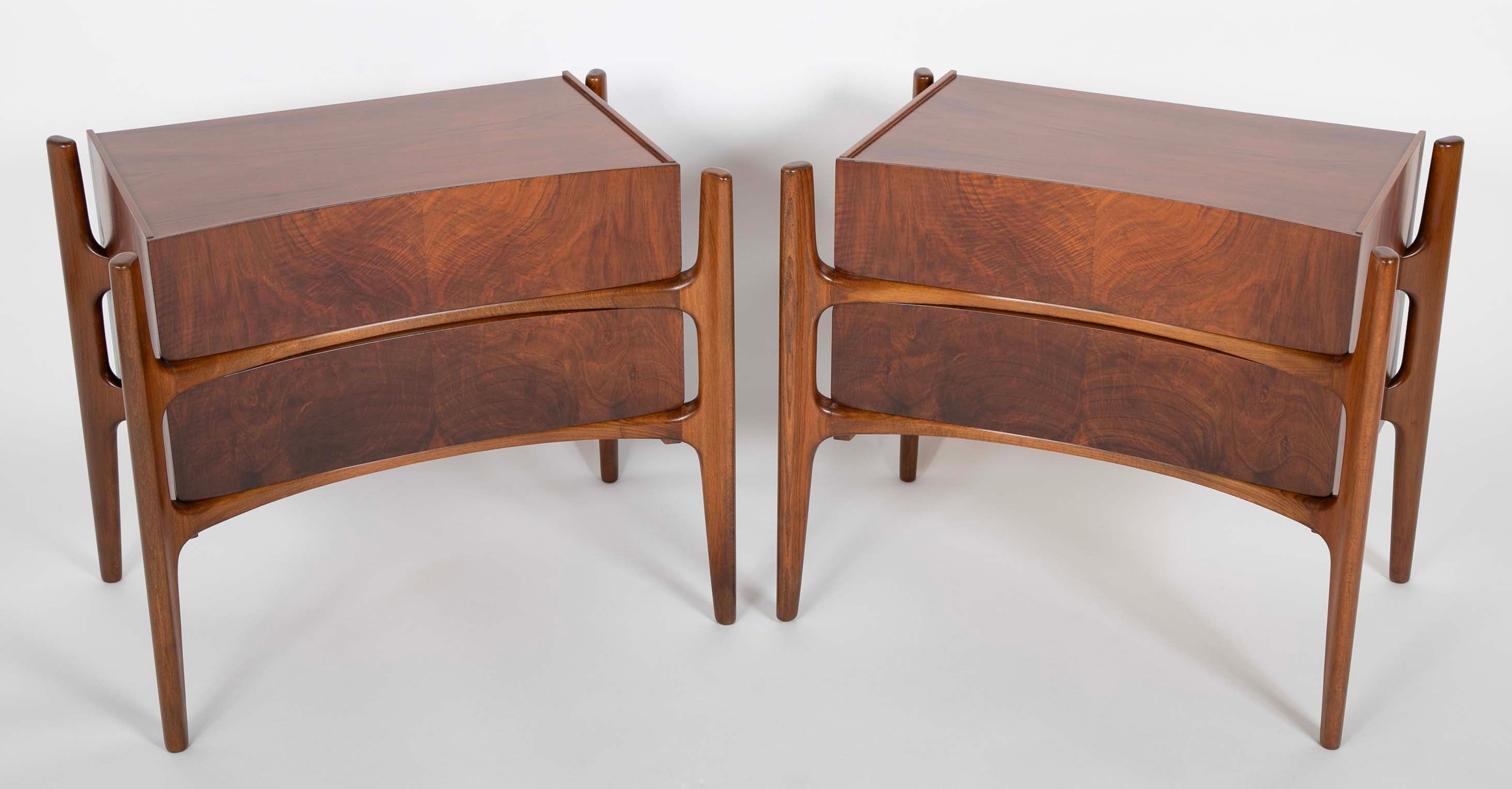 Pair of William Hinn Nightstands for Swedish Guild Collection by Urban Furniture Co.