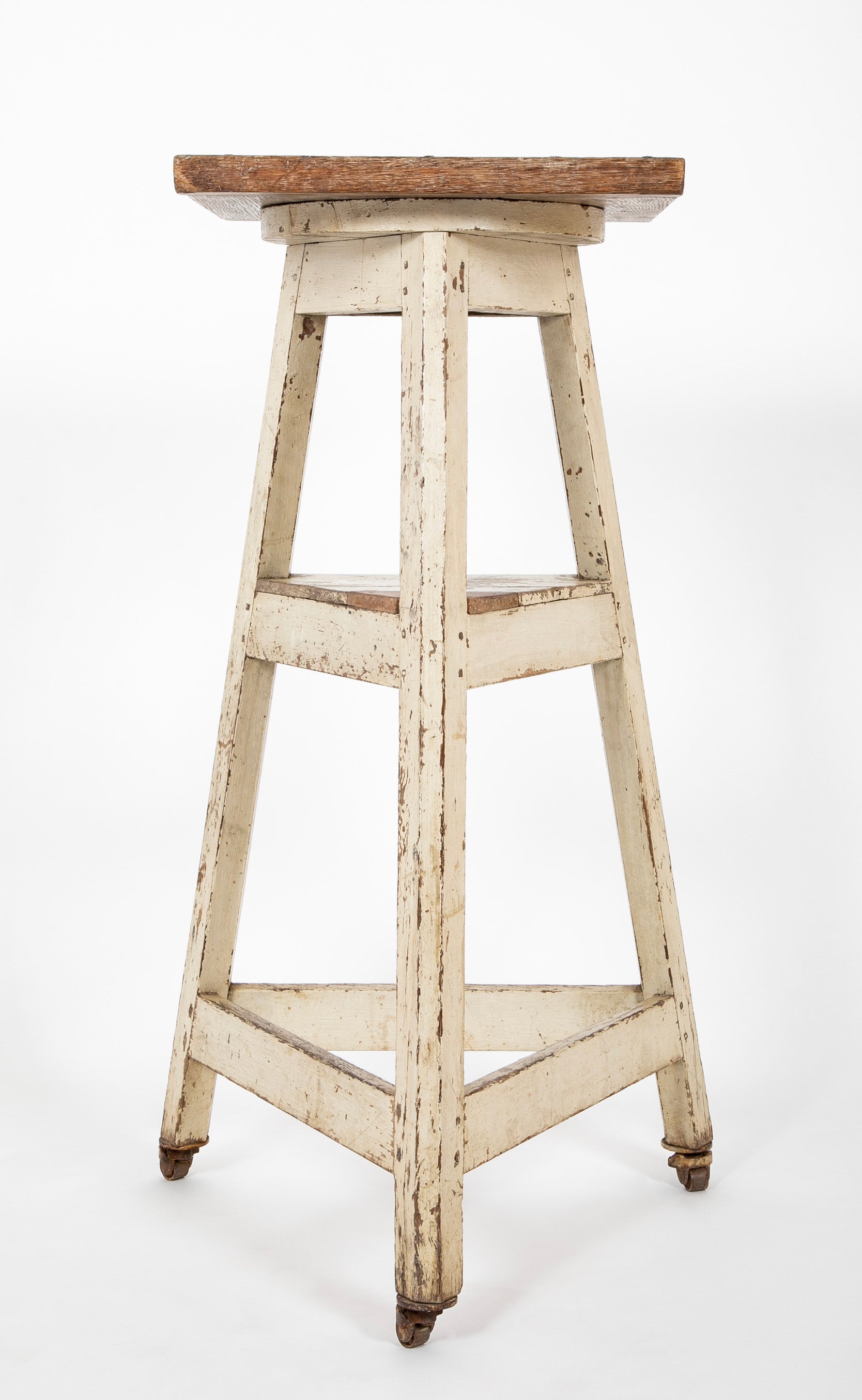 Sculptor's Wooden Saddle