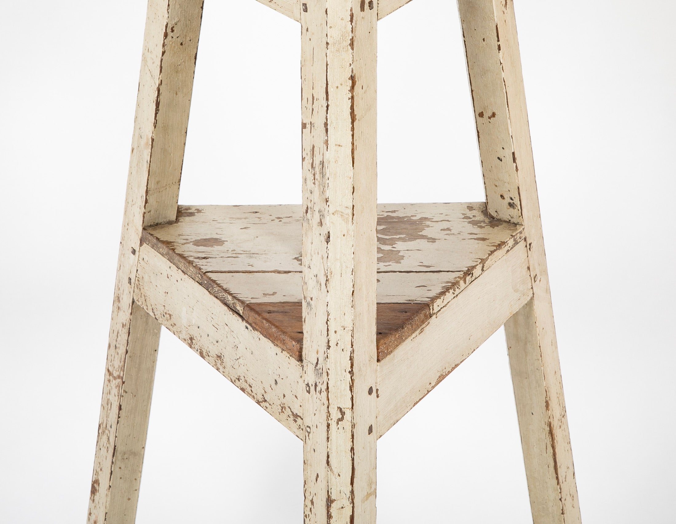 Sculptor's Wooden Saddle