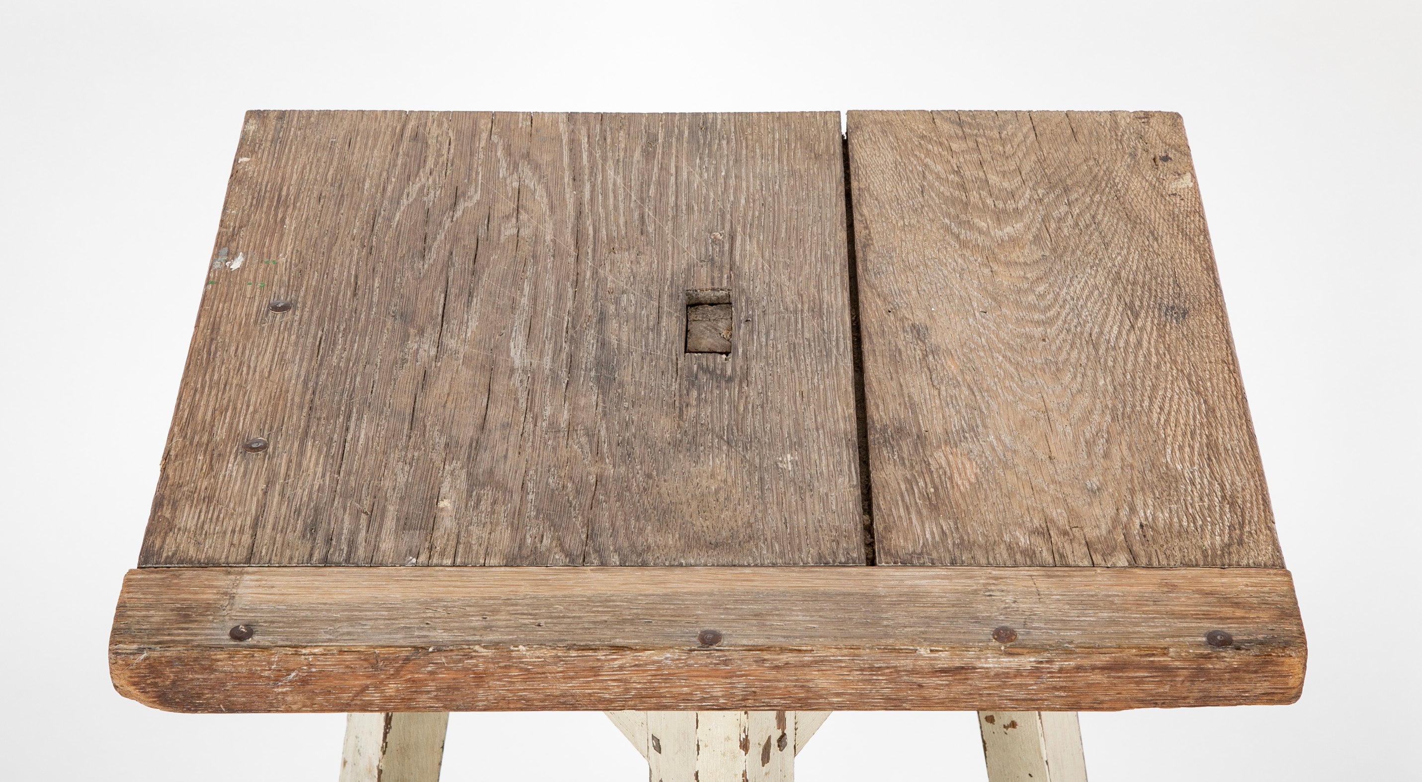 Sculptor's Wooden Saddle
