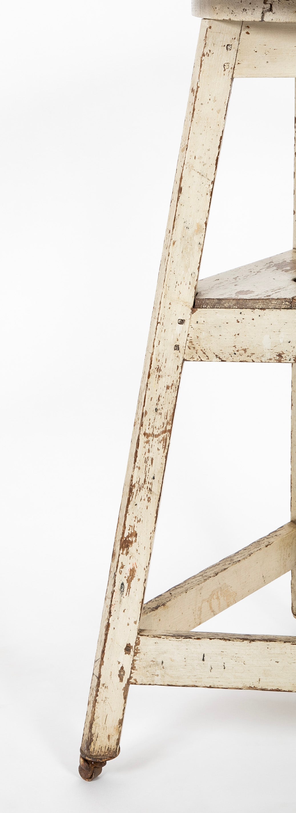 Sculptor's Wooden Saddle