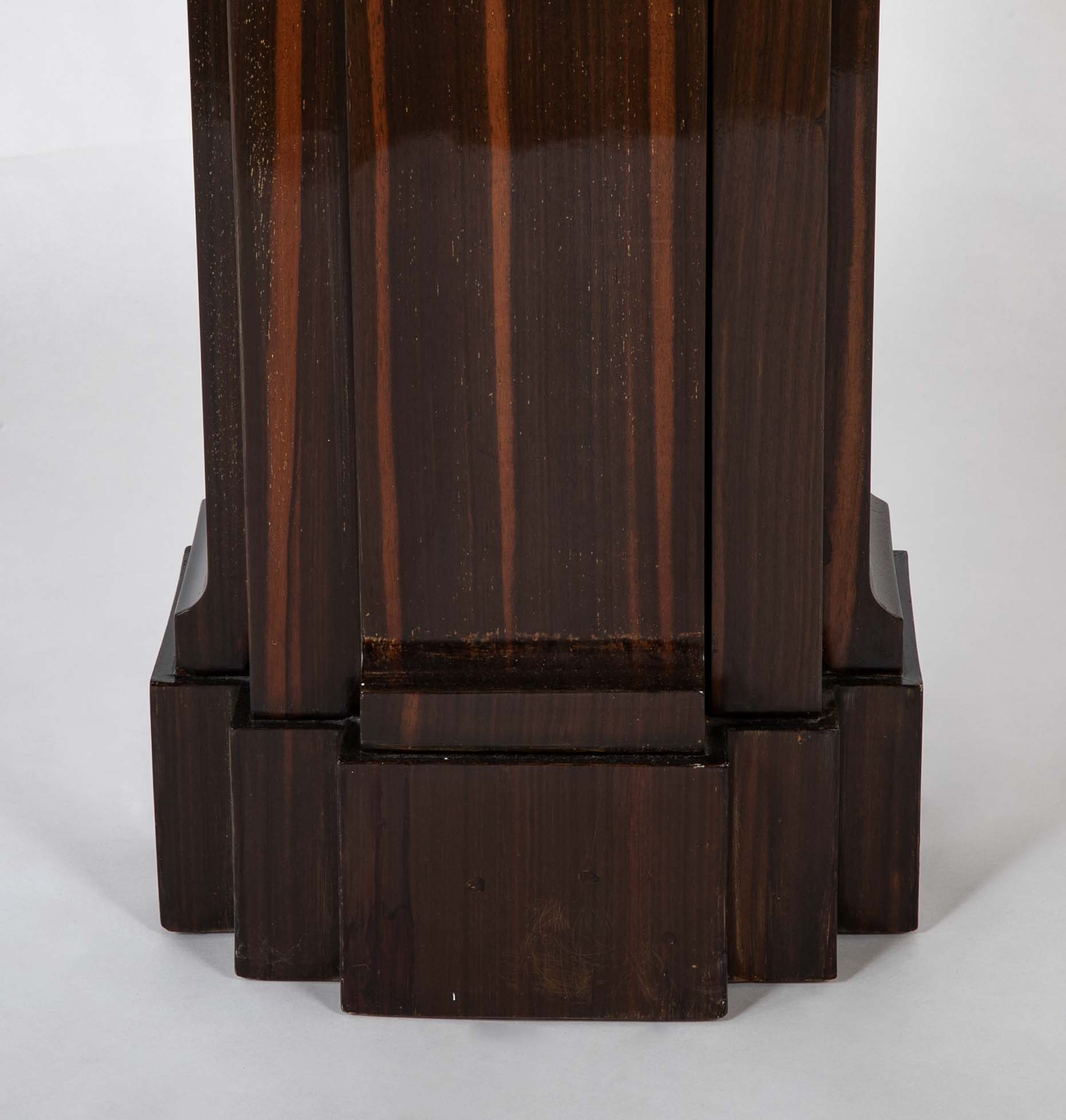 Plinth Cabinet in Macassar Ebony