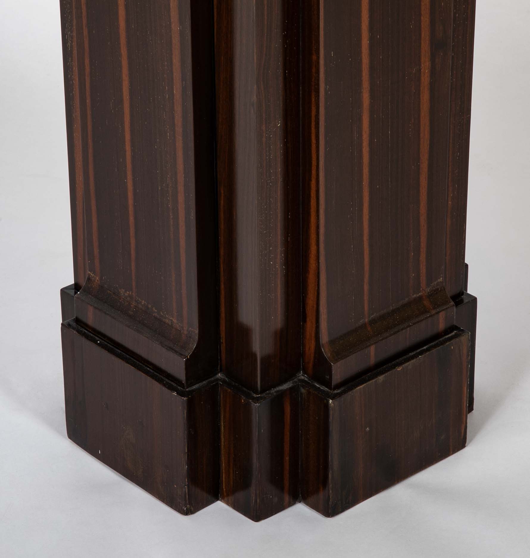 Plinth Cabinet in Macassar Ebony