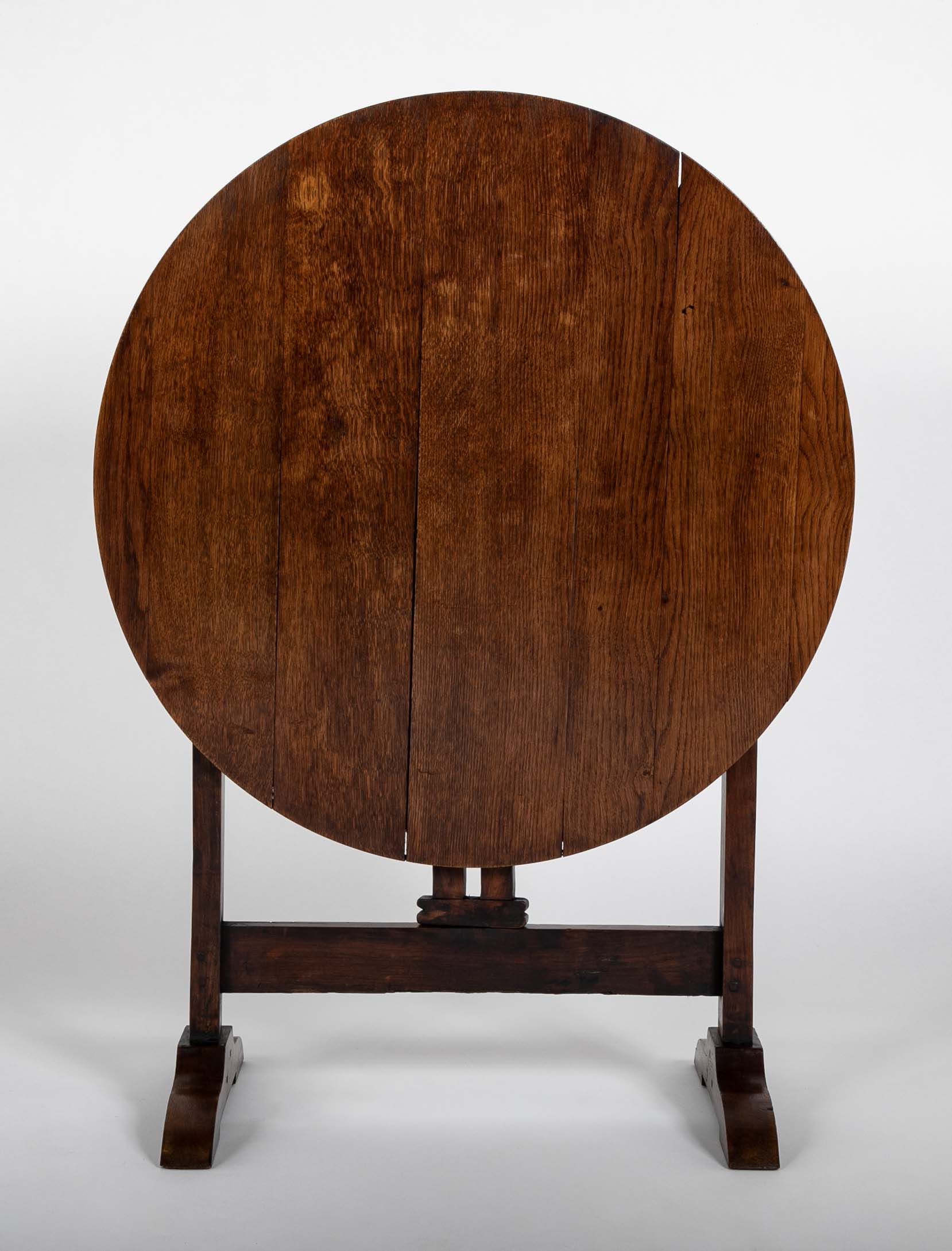 Round Tilt Top Wine Tasting Table