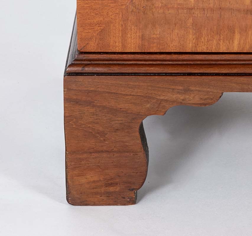 Mahogany & Gilt Cabinet in the Manner of Thomas Chippendale