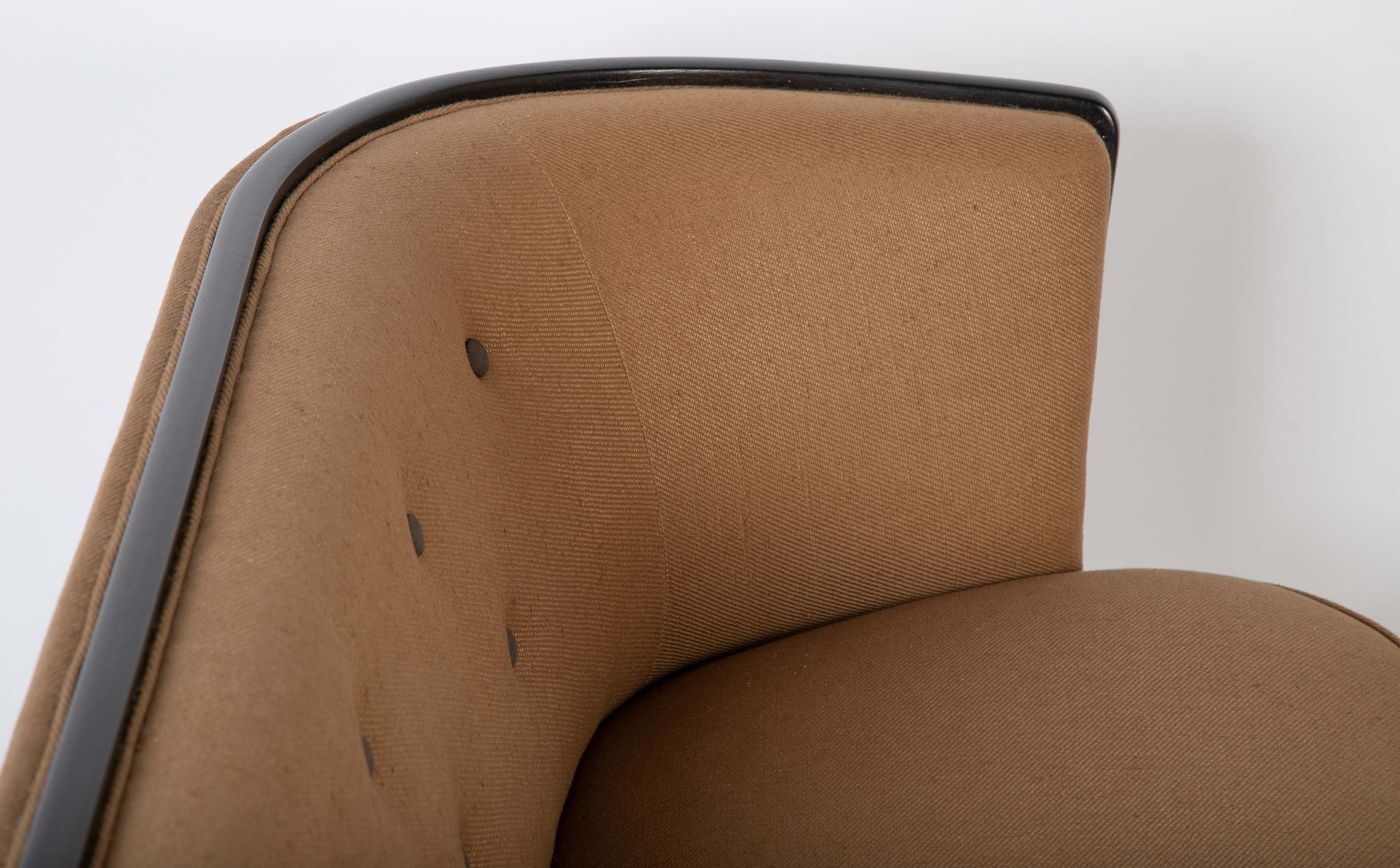 Two Seat Danish Sofa Newly Upholstered in Rogers & Goffigon Fabric