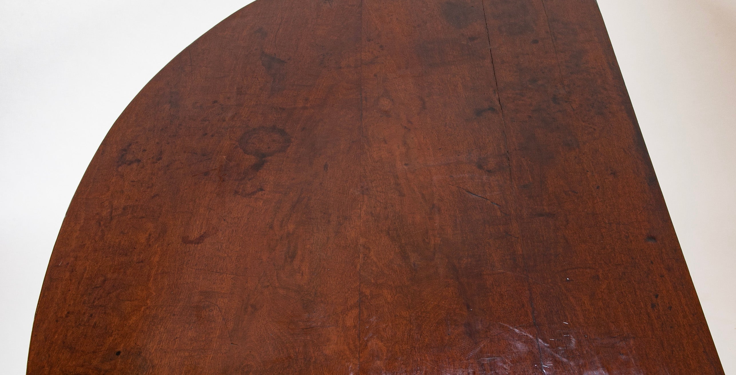 George III 'D' Form Inlaid Mahogany Sideboard