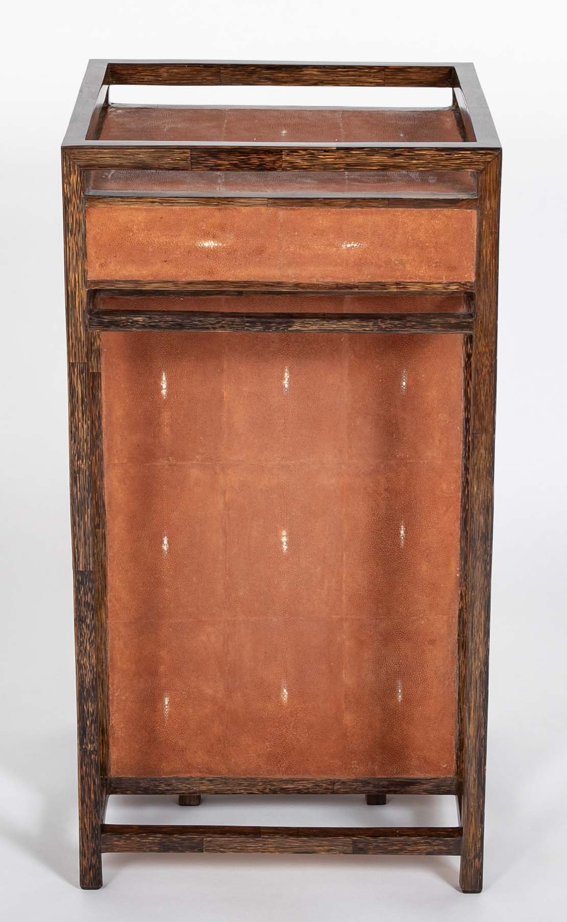 T & Y Augusti Shagreen Semanier