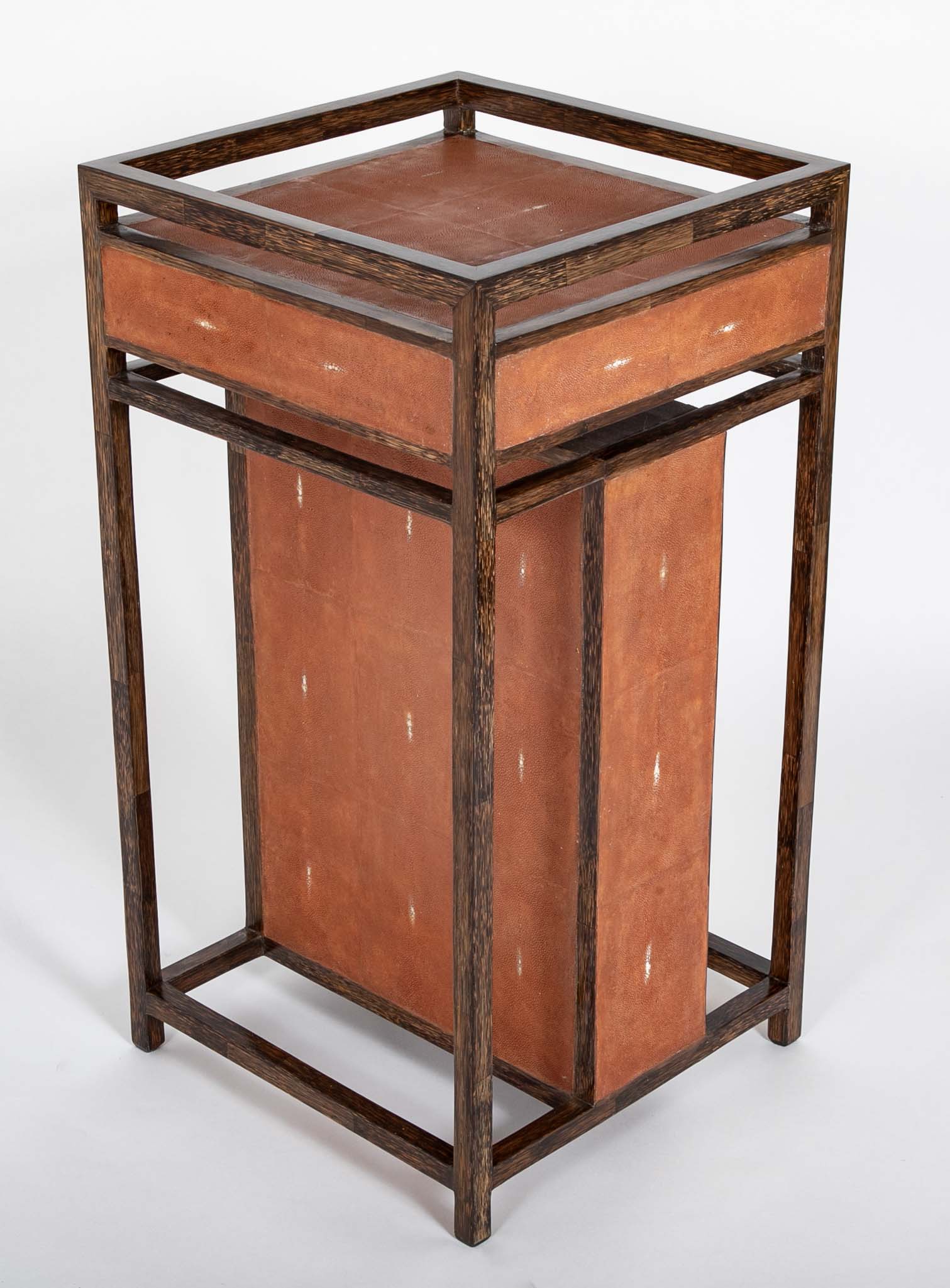 T & Y Augusti Shagreen Semanier