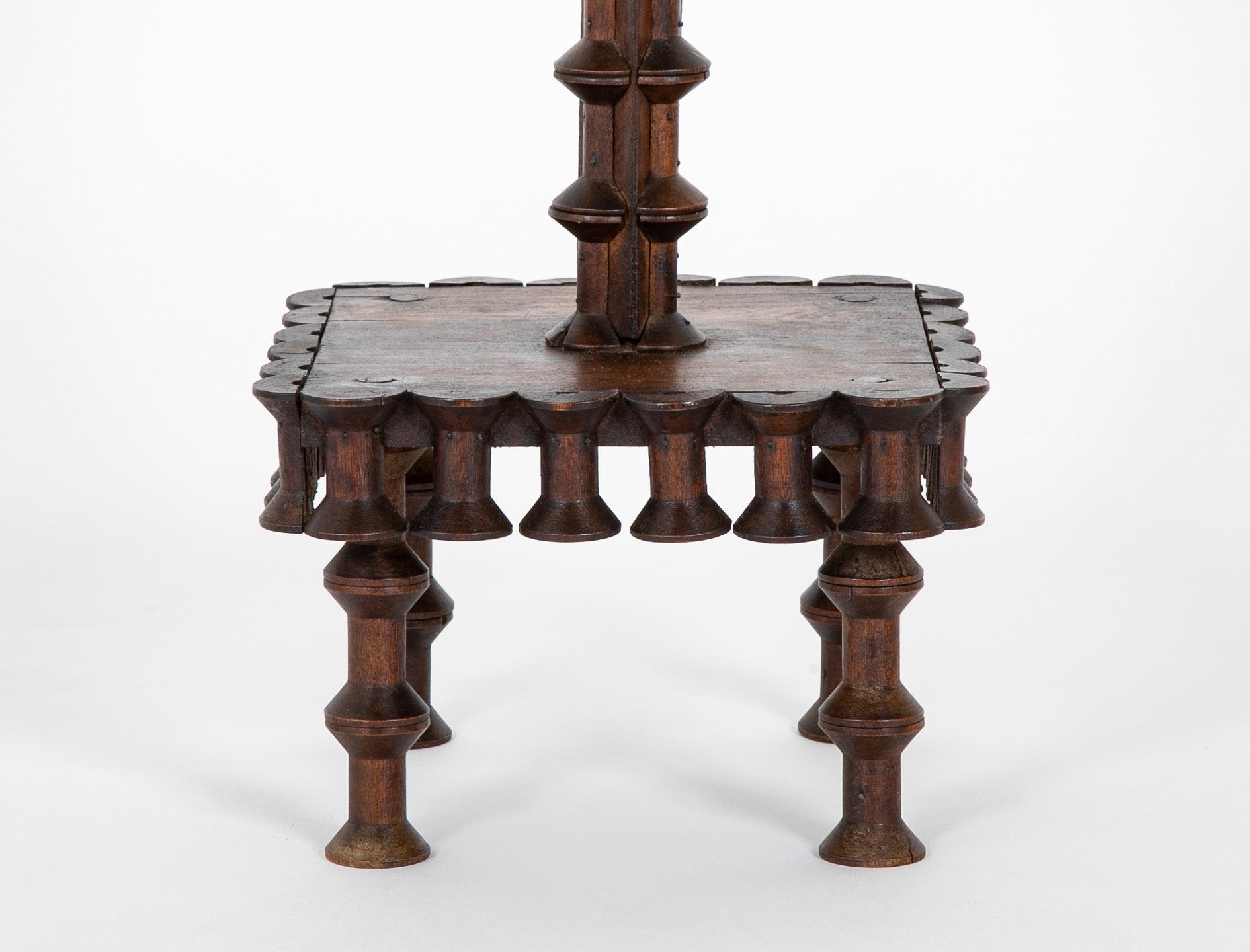 Tramp Art Side Table