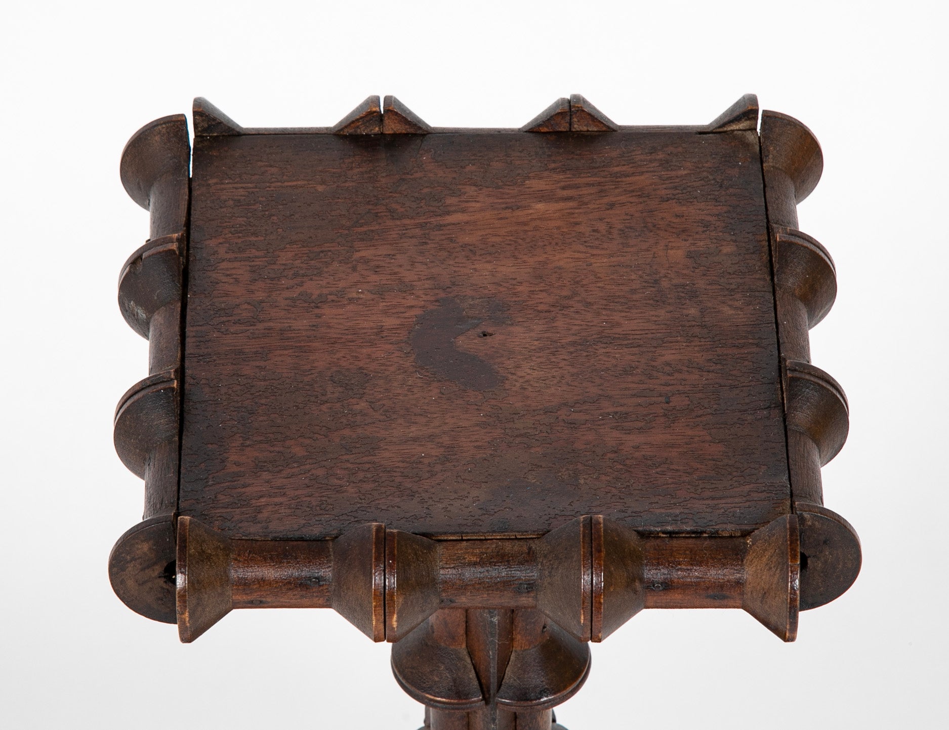 Tramp Art Side Table