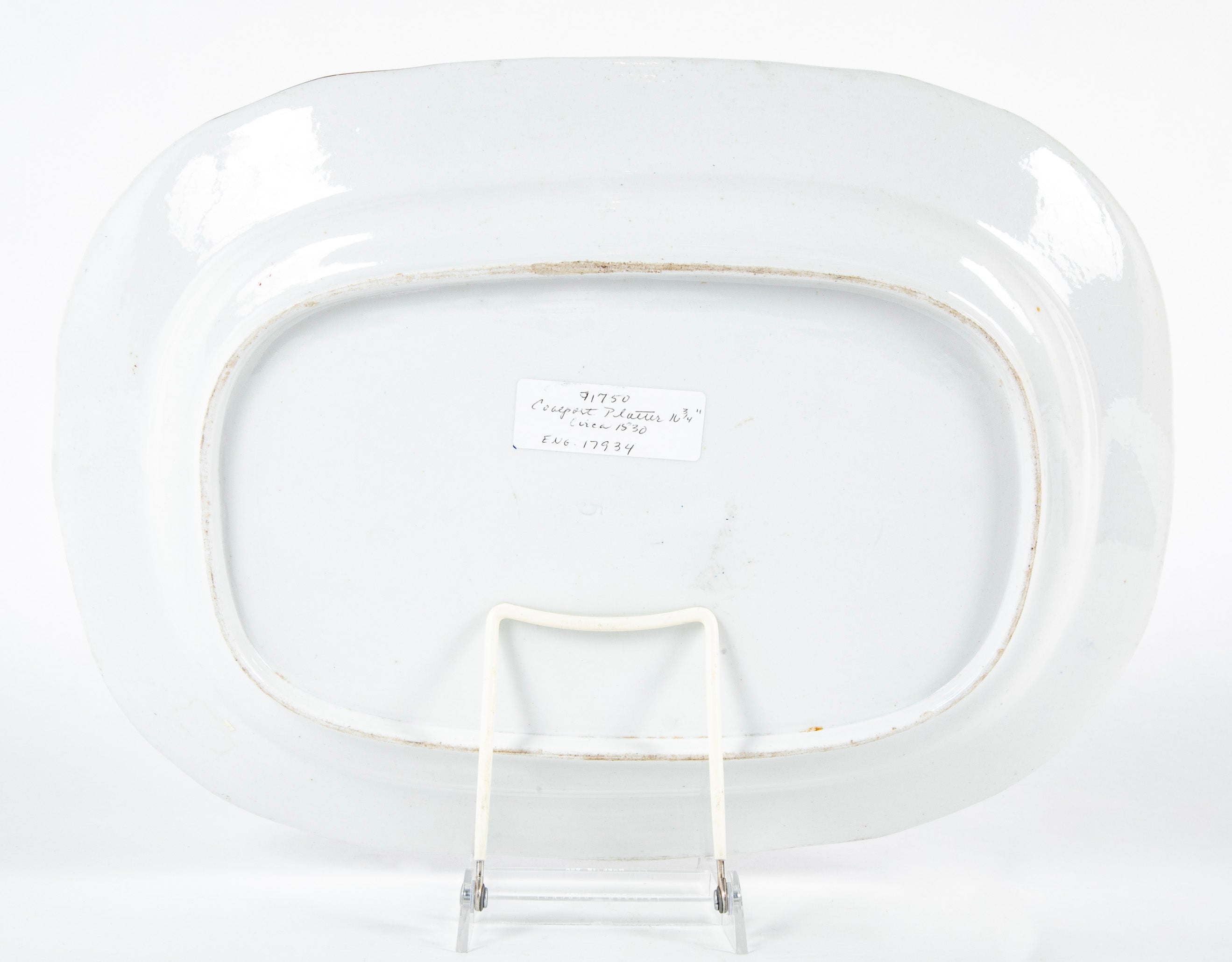 Early 19th Century English Coalport Platter in the Kakiemon Style