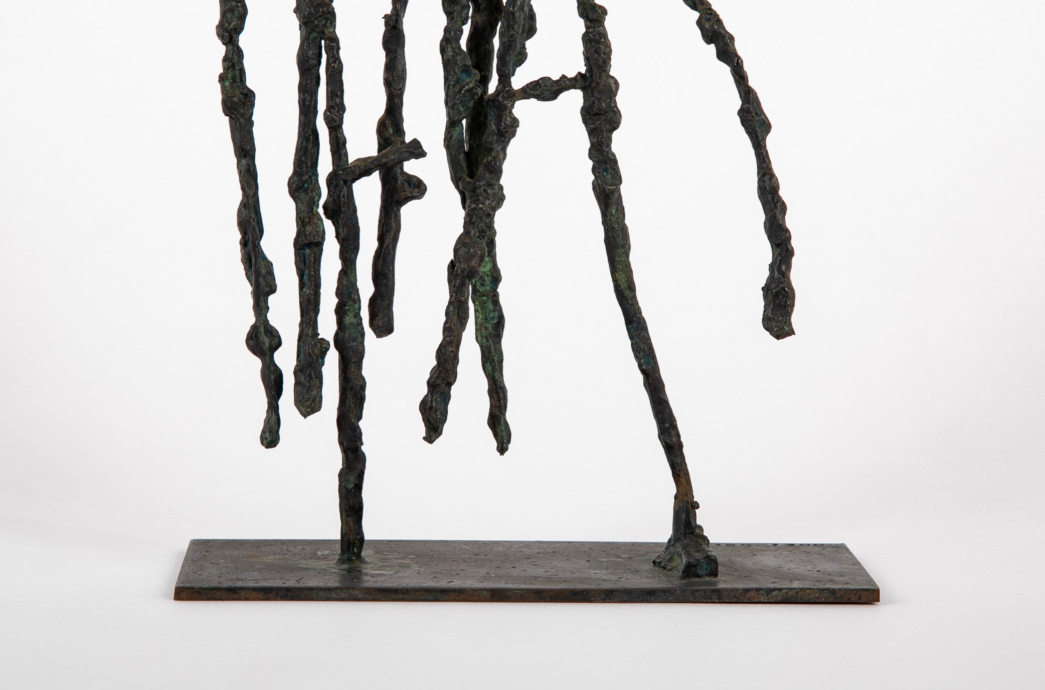 Louis Cane Bronze with Green Patina