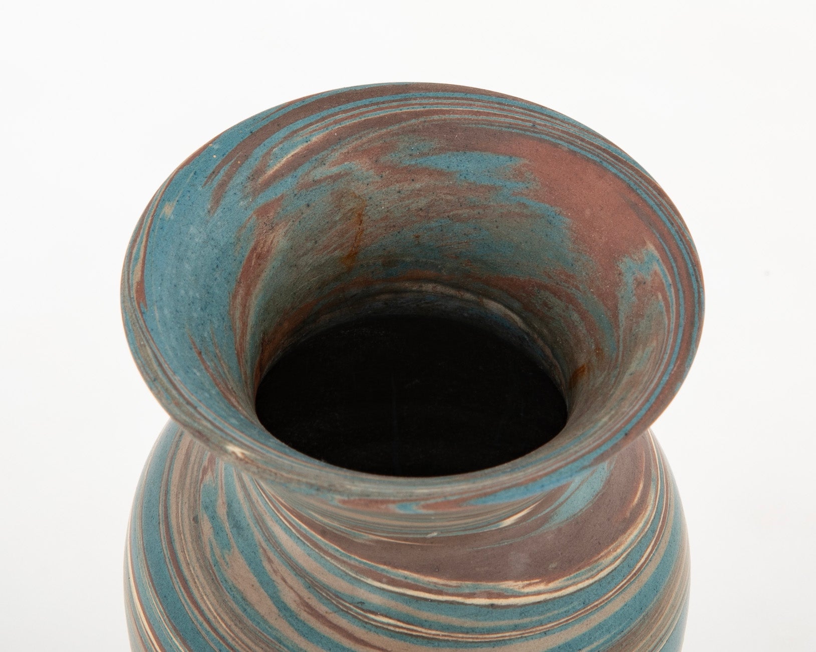 American Niloak Pottery "Mission Swirl" Vase