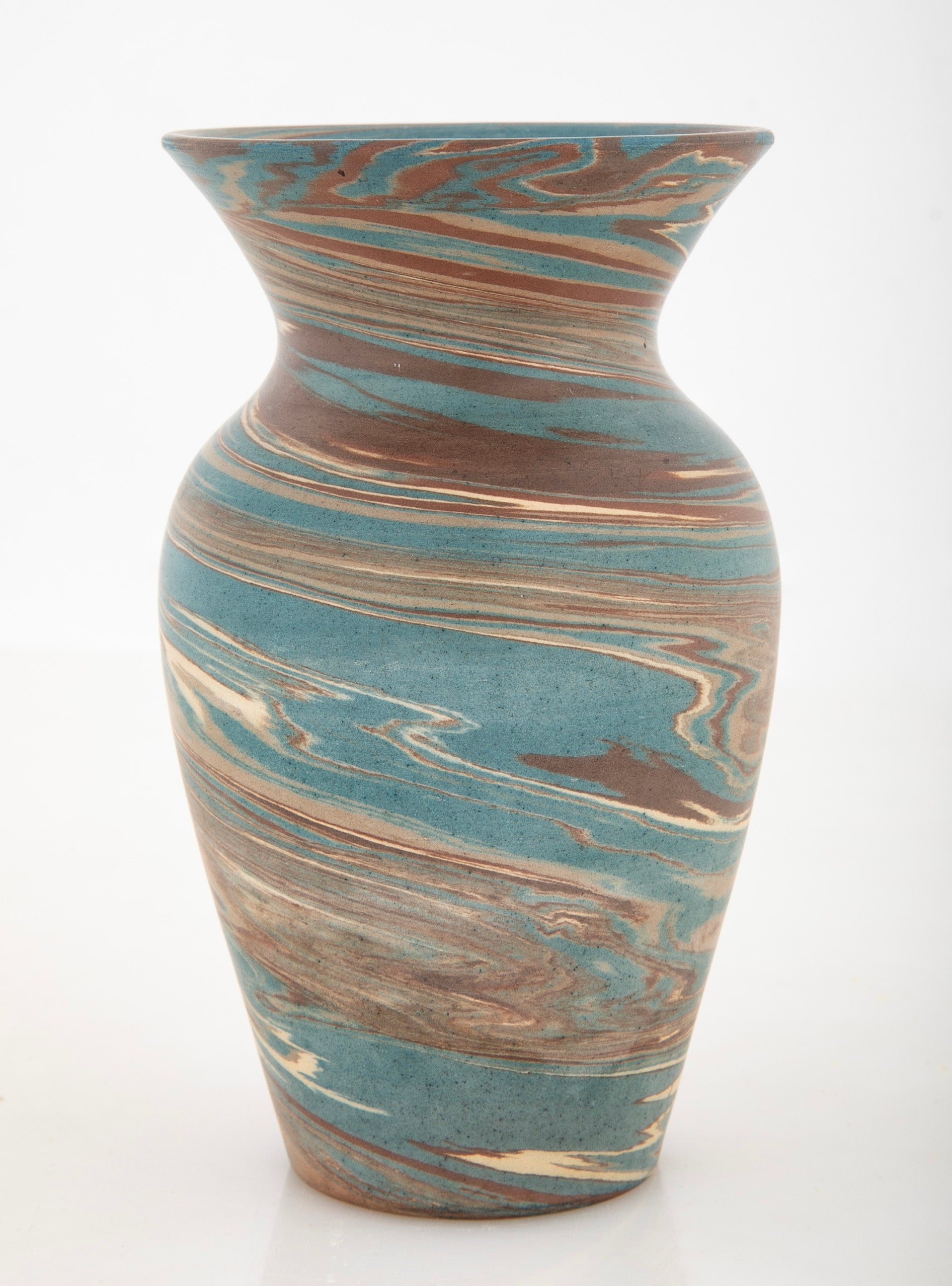 American Niloak Pottery "Mission Swirl" Vase
