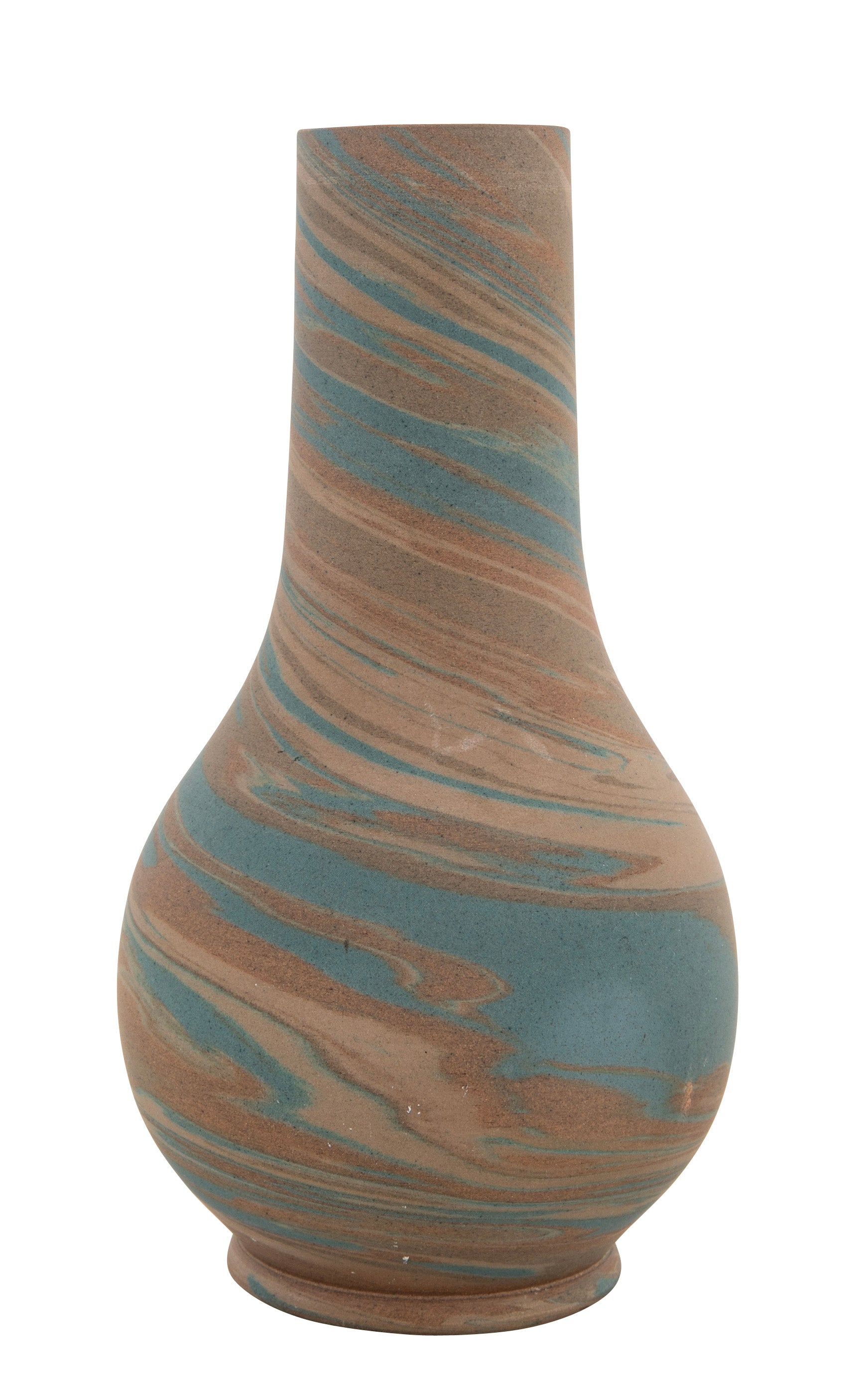 Niloak Pottery Vase with Long Neck