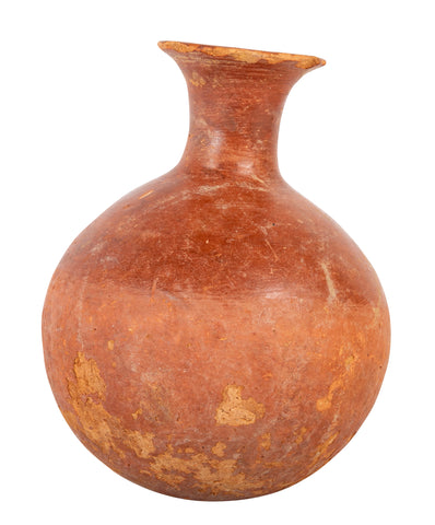 Dejenne, Mali Bulbous Terracotta Vessel with Flaring Neck