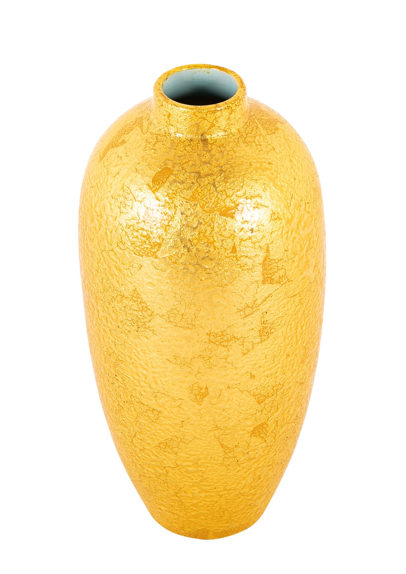 Sevres for Delvaux Paris Textured and Gilded Porcelain Vase