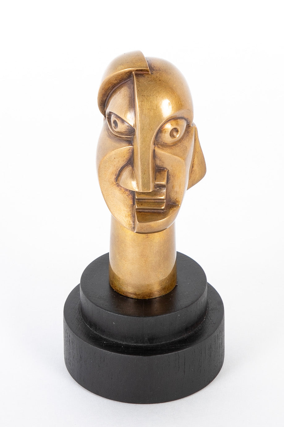 "Homage a Picasso" Bronze Sculpture by German Artist Herbert Strasser