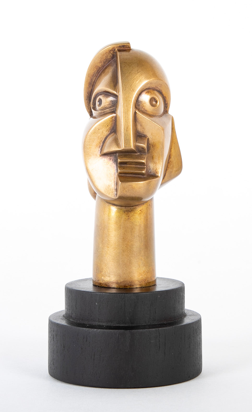 "Homage a Picasso" Bronze Sculpture by German Artist Herbert Strasser