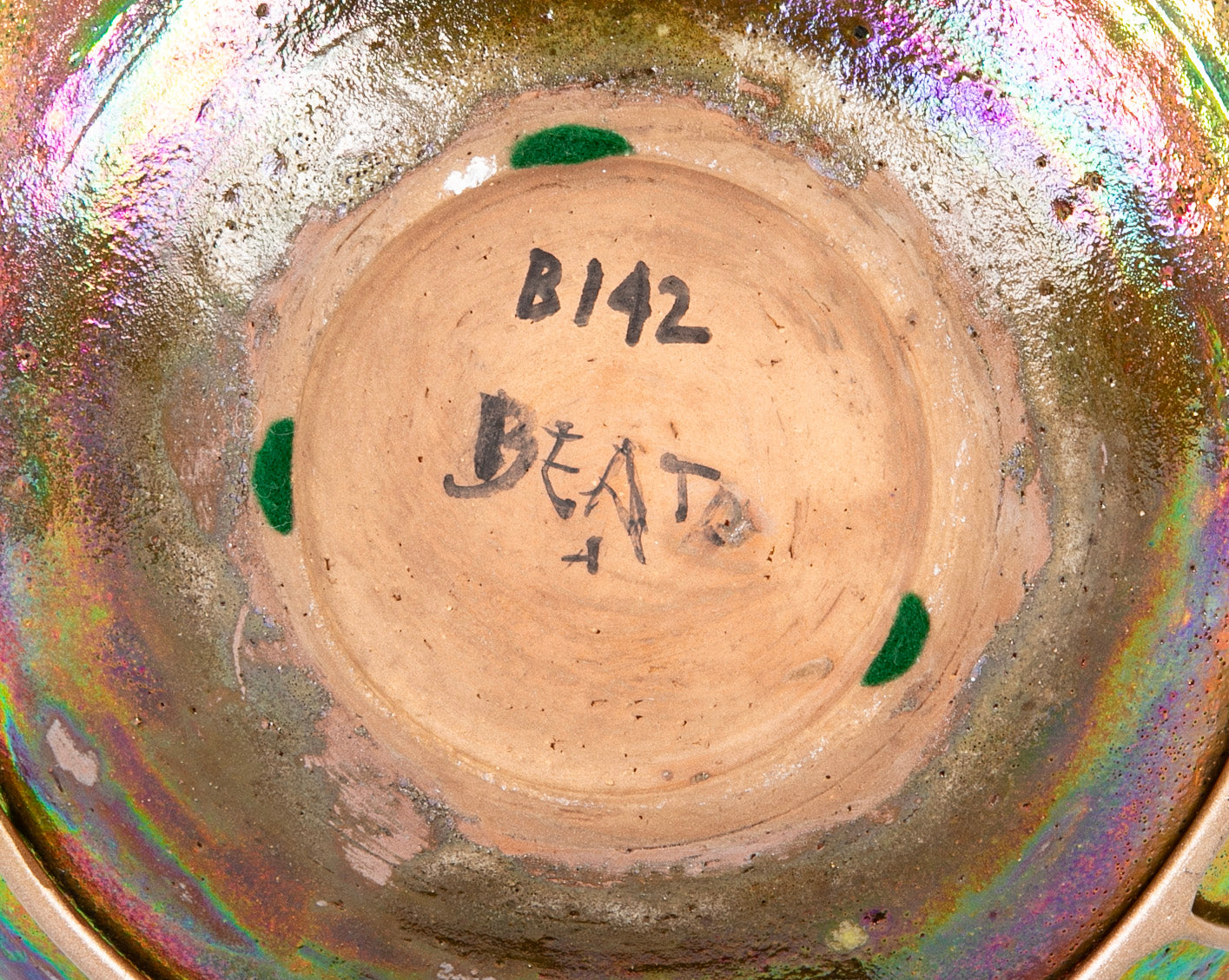 Ceramic Bowl with Luster Glaze by Beatrice Wood American Artist & Studio Potter
