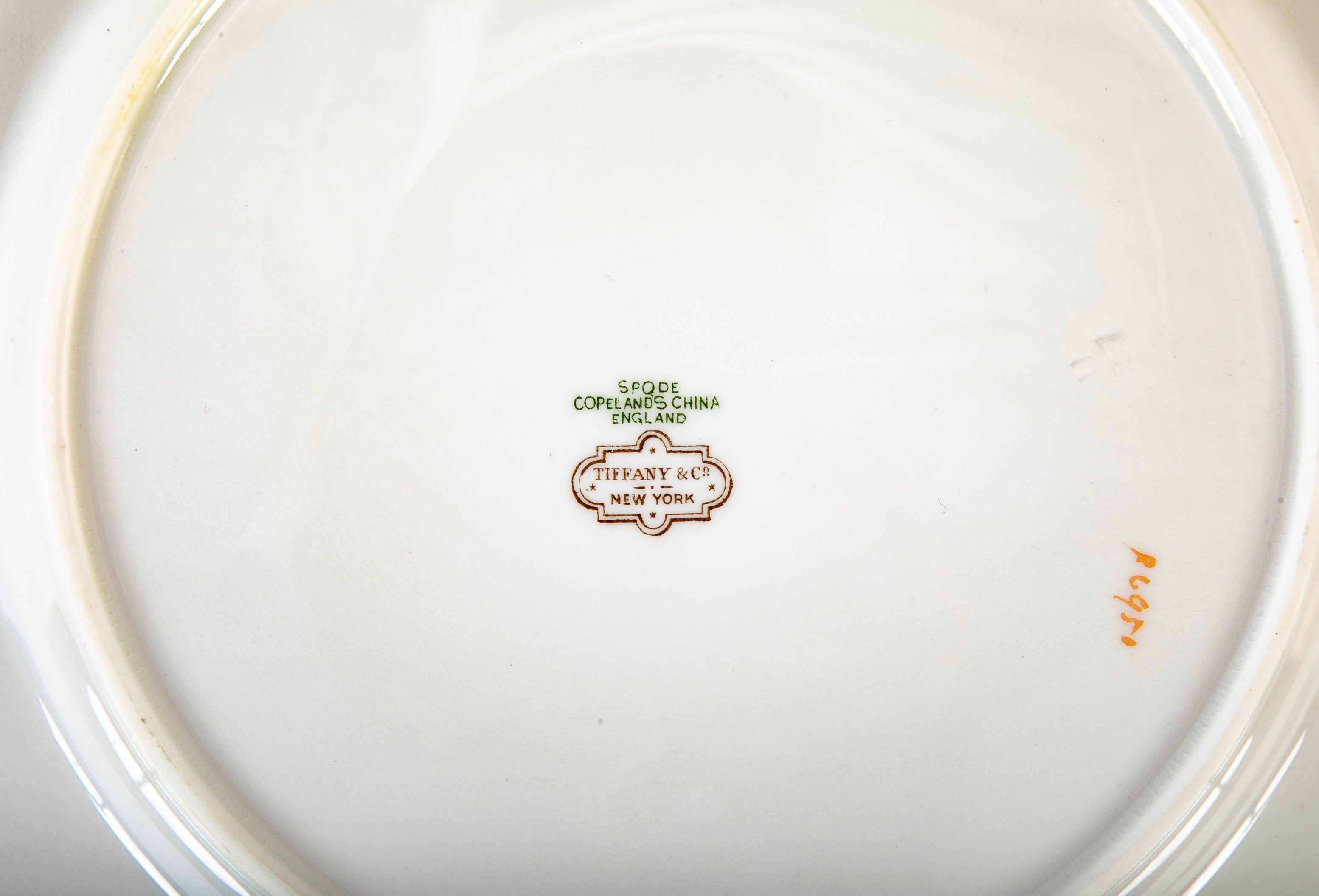 Tiffany & Co. "Auld Lang Syne" Copeland Spode Partial Tea Service