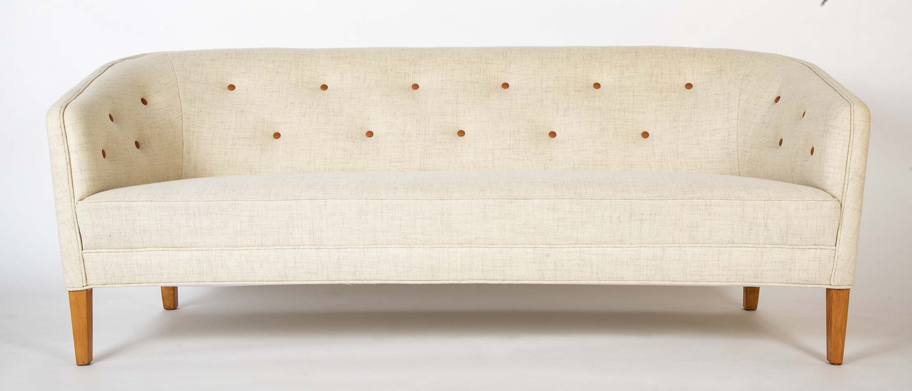 Mid-Century Danish Sofa Designed by Ludvig Pontoppidan