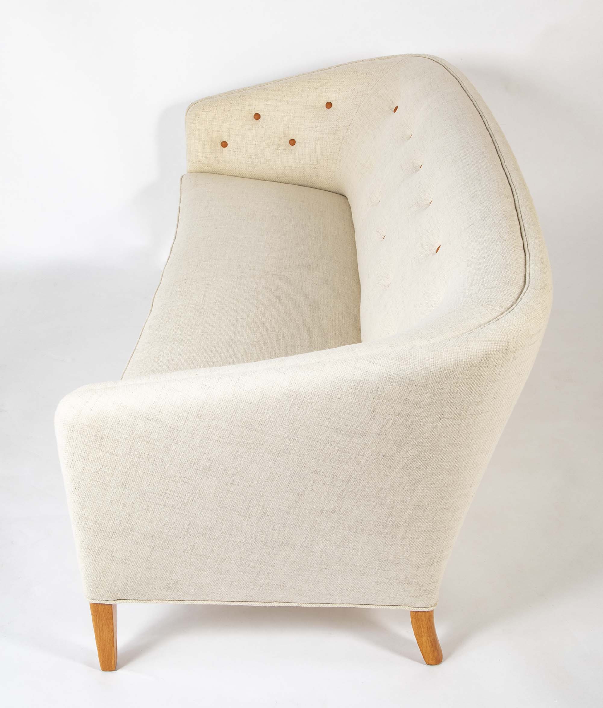 Mid-Century Danish Sofa Designed by Ludvig Pontoppidan