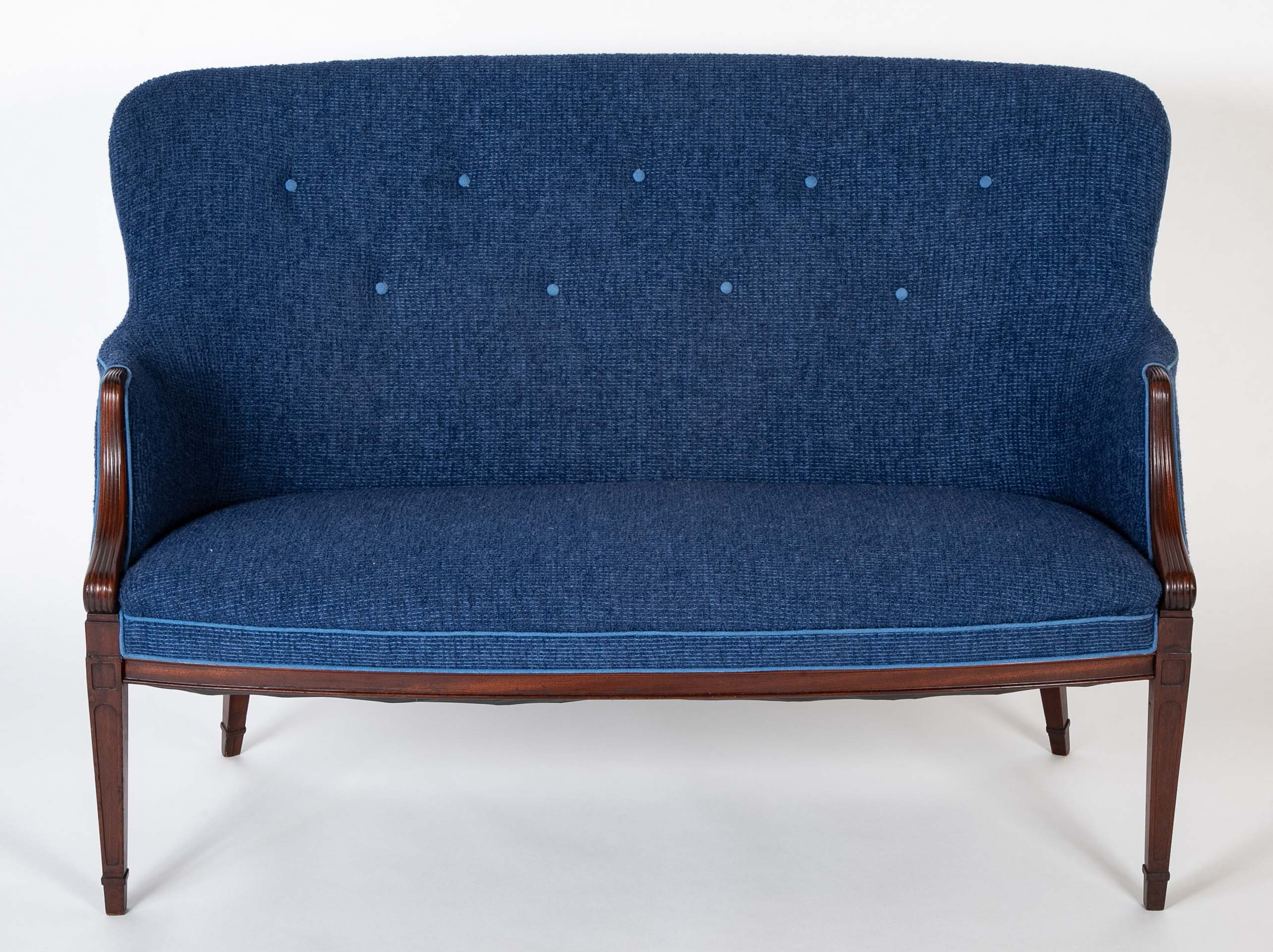 A Mahogany Settee by Frits Henningsen