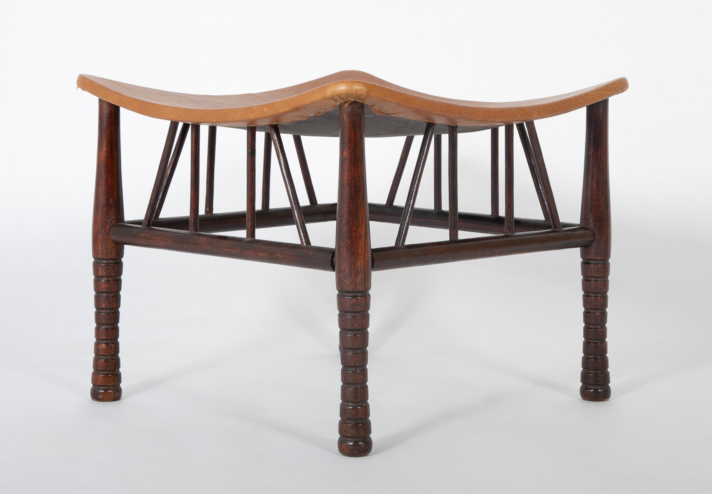 Early 20th Century Thebes Stool