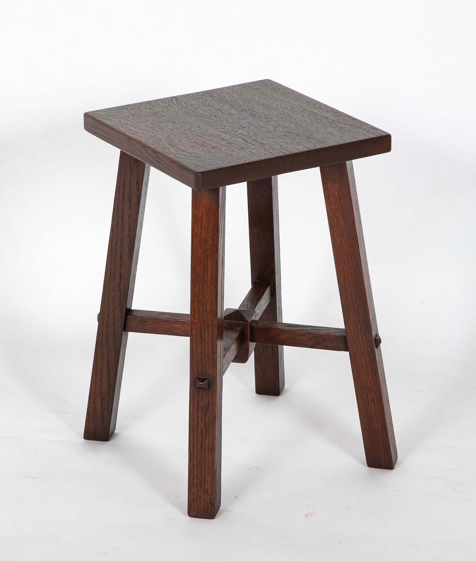 Stickley Brothers Square Tabouret