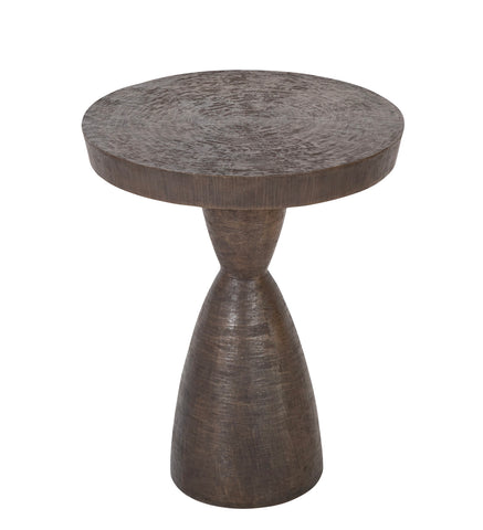 Bronze Pedestal Table by Tom Corbin Alexandria II