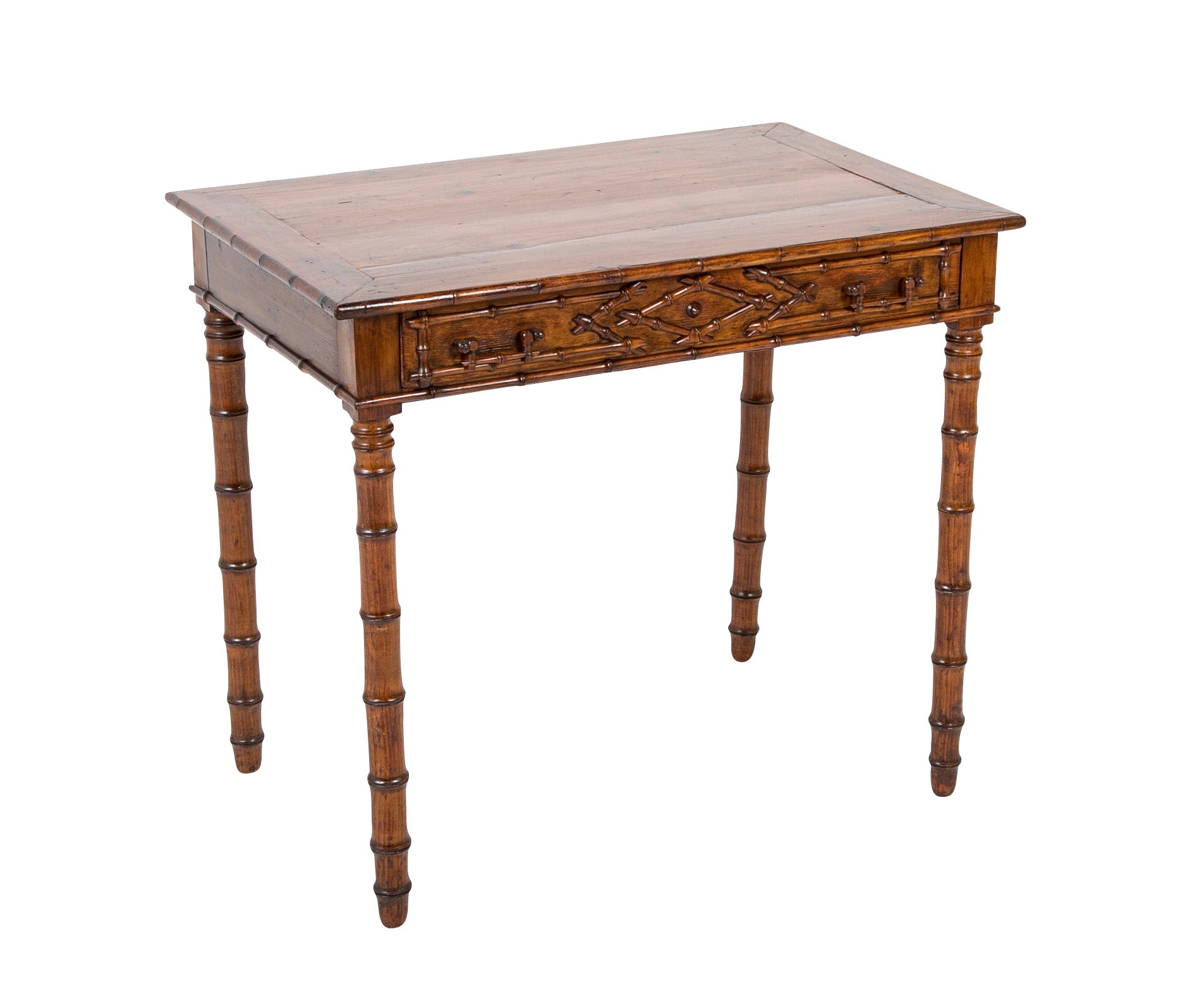 Aesthetic Style Pine Side Table