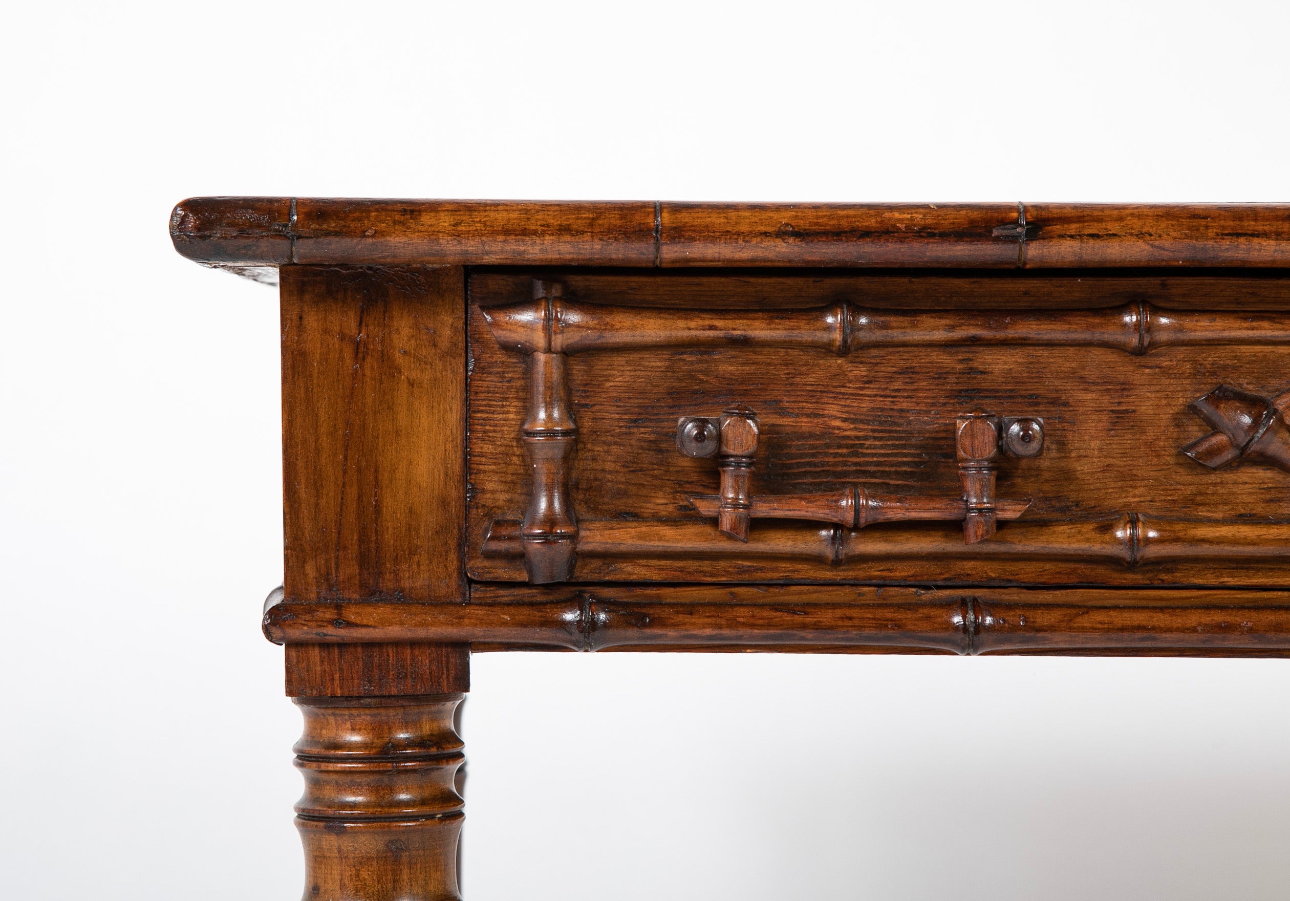 Aesthetic Style Pine Side Table
