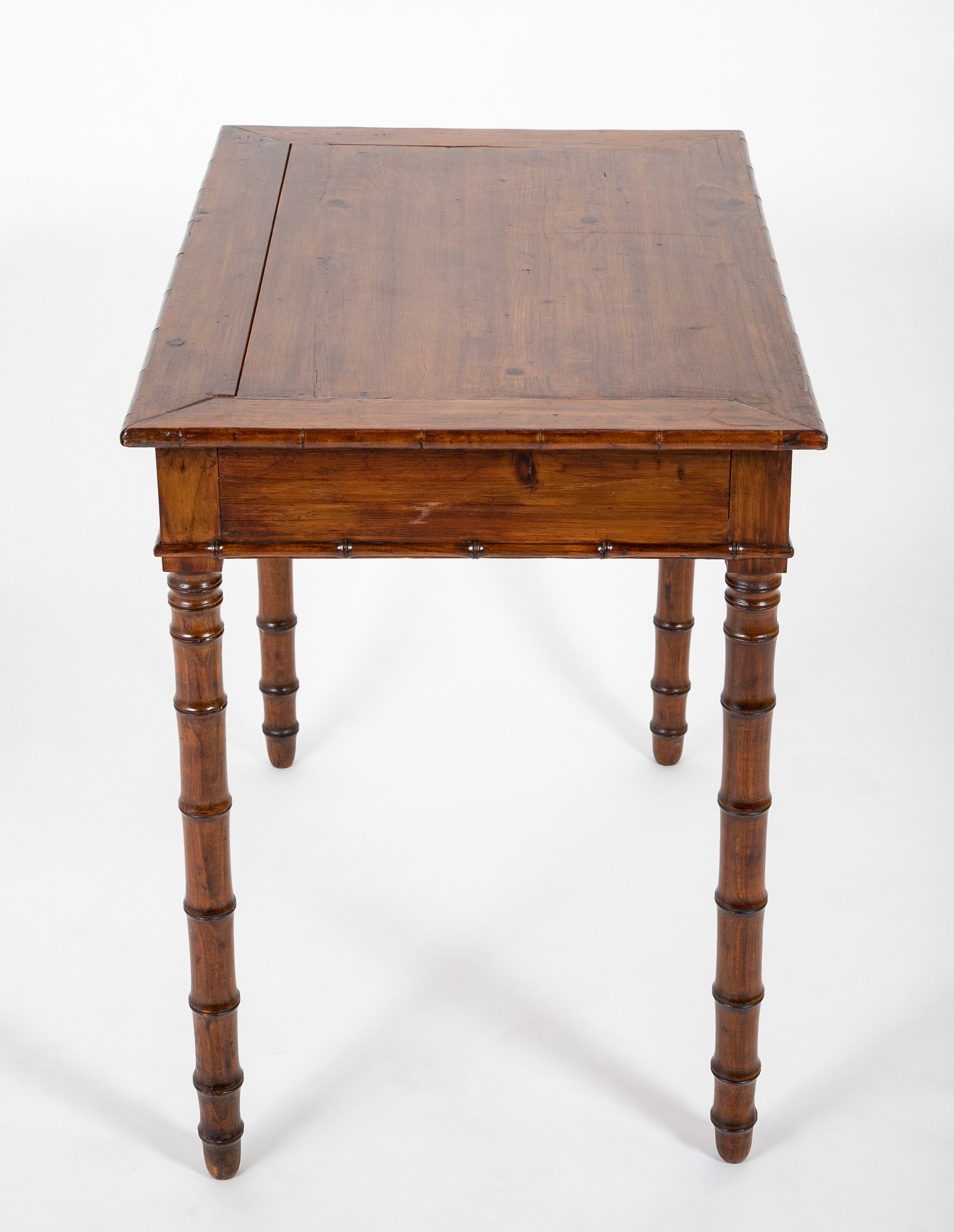 Aesthetic Style Pine Side Table