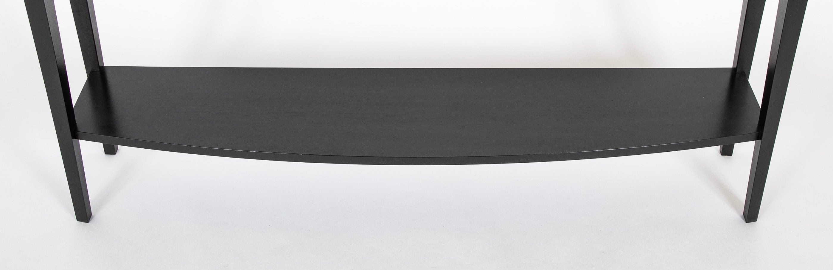 Studio Bench Made Console Table with Lacewood Veneer Top