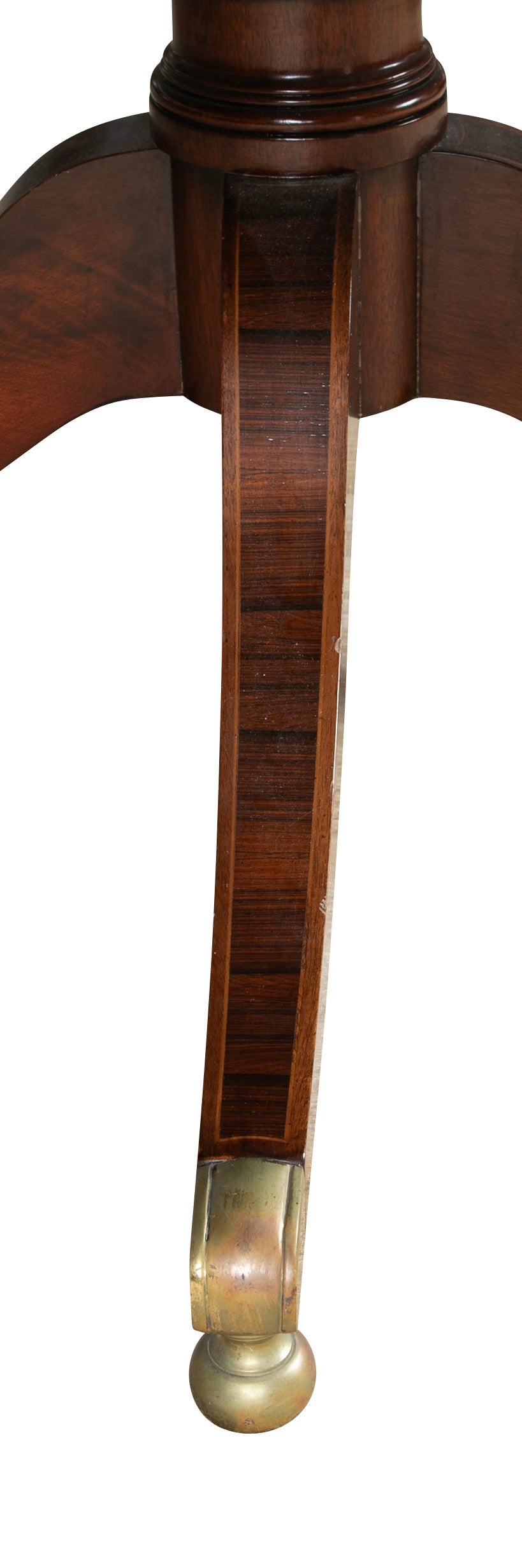 A Regency Style Jupe Dining Table in Mahogany