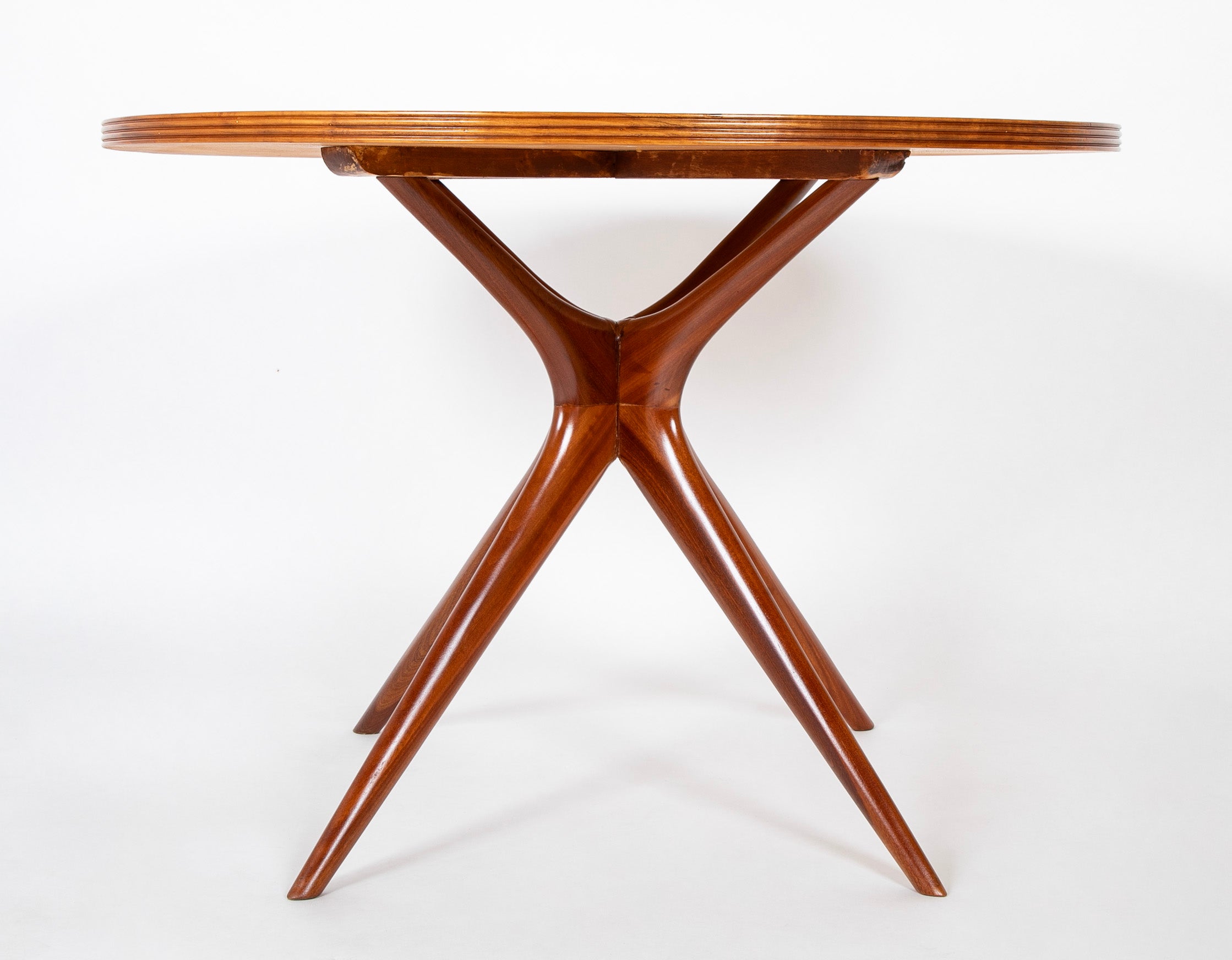 Ico Parisi Round Walnut Center Table